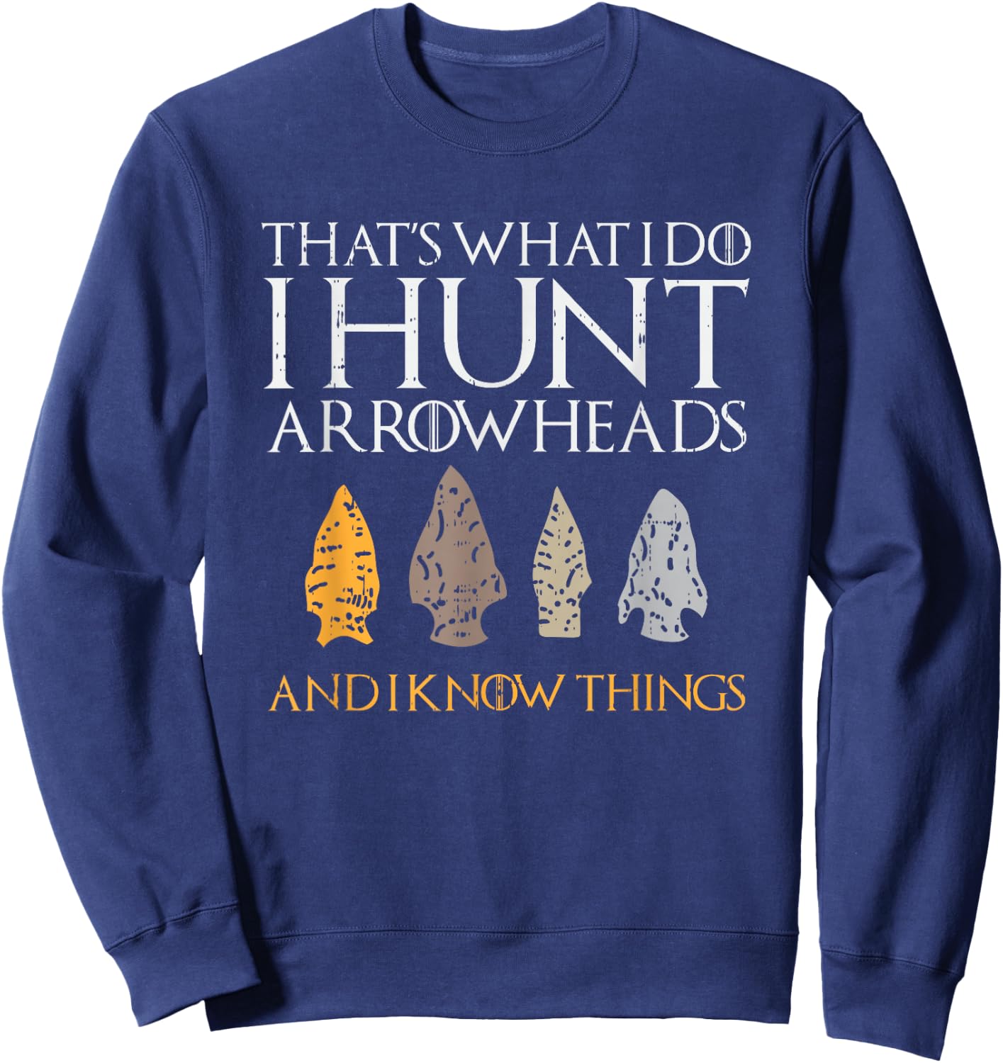 Arrowhead Hunting, Arrowhead, Arrowhead Hunter Sweatshirt - Sweatshirt | Navy