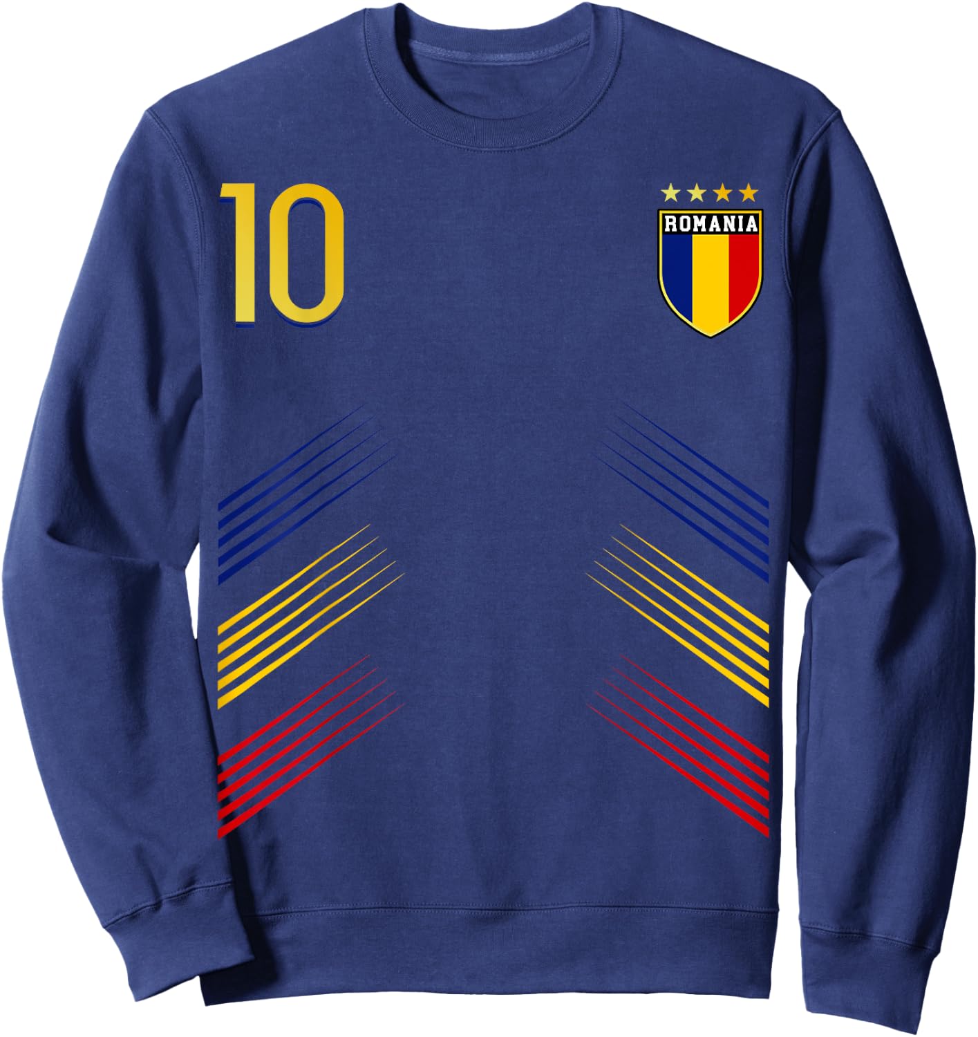 Romania Flag Romanian Pride Lovers Sweatshirt - Sweatshirt | Navy