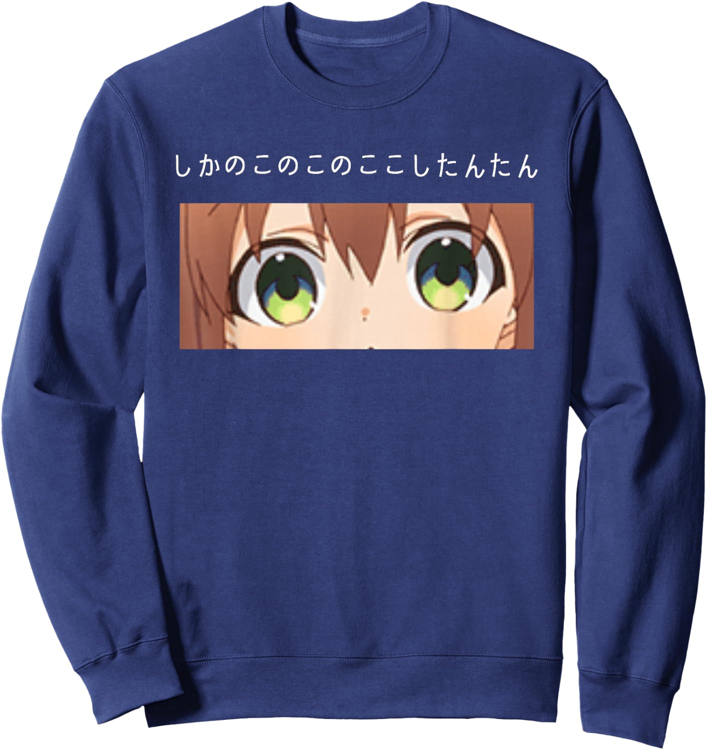 My Deer Friend Nokotan Shikanoko Song Anime Weeb Cute Waifu Sweatshirt - Sweatshirt | Navy