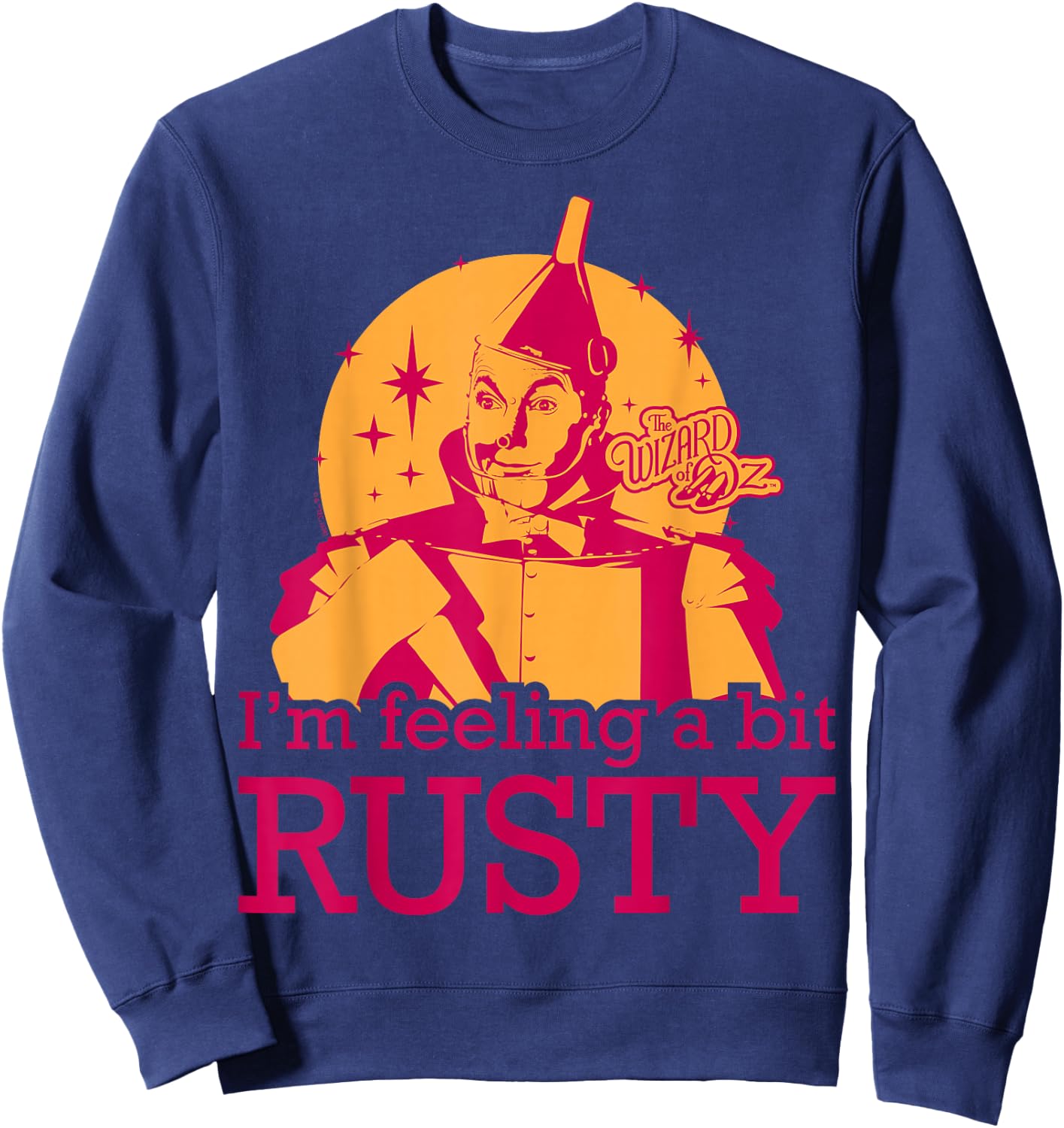The Wizard of Oz - Tin Man Feeling A Bit Rusty Sweatshirt - Sweatshirt | Navy