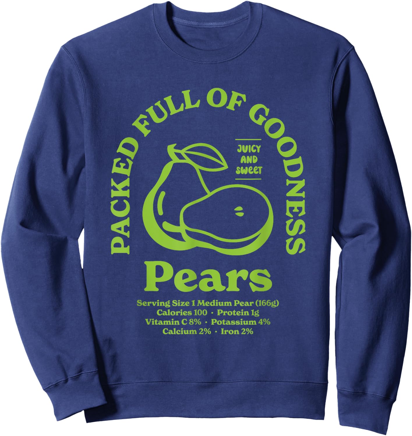 Pears Sweatshirt - Sweatshirt | Navy