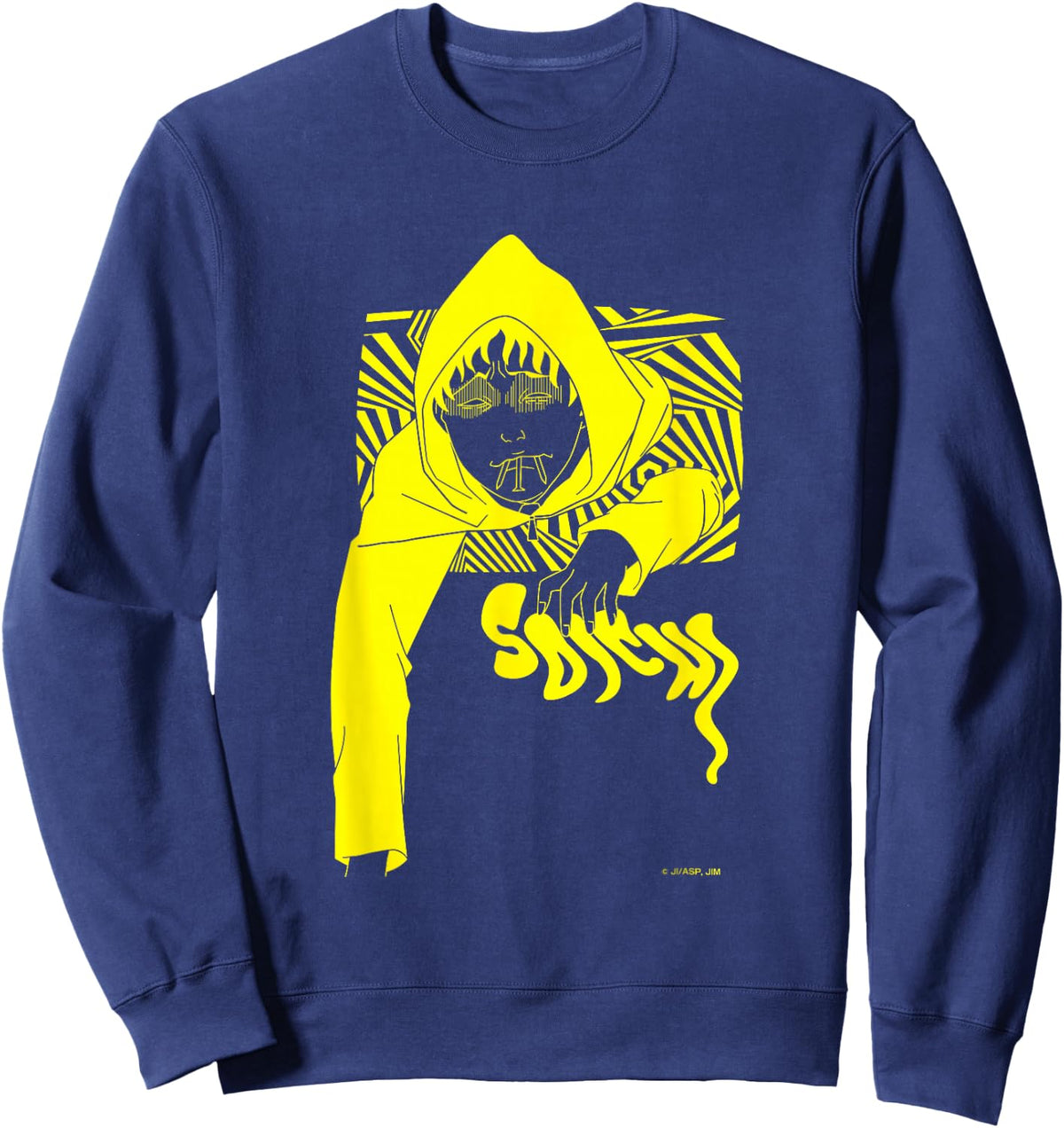 Junji Ito "Maniac" Soichi ver. Sweatshirt - Sweatshirt | Navy
