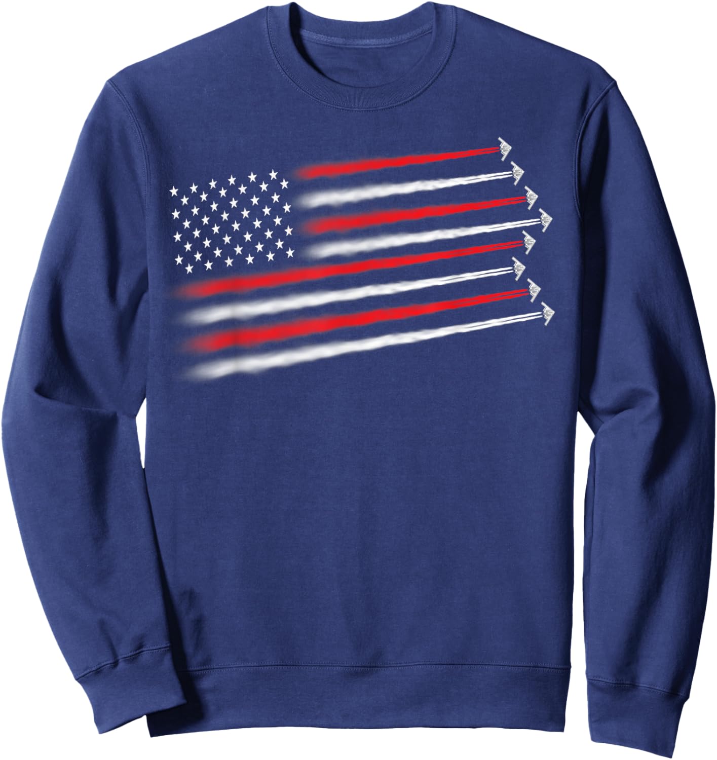 Patriotic s Bomber 4th Of July s USA Sweatshirt - Sweatshirt | Navy