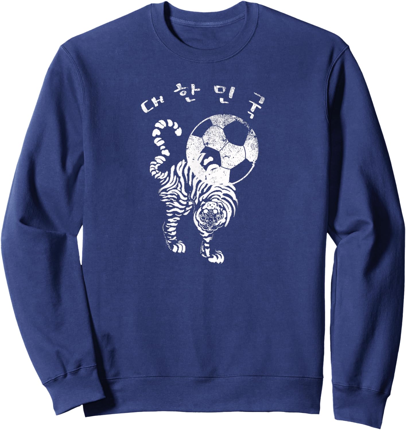 Korean Soccer for red World Team Sweatshirt - Sweatshirt | Navy