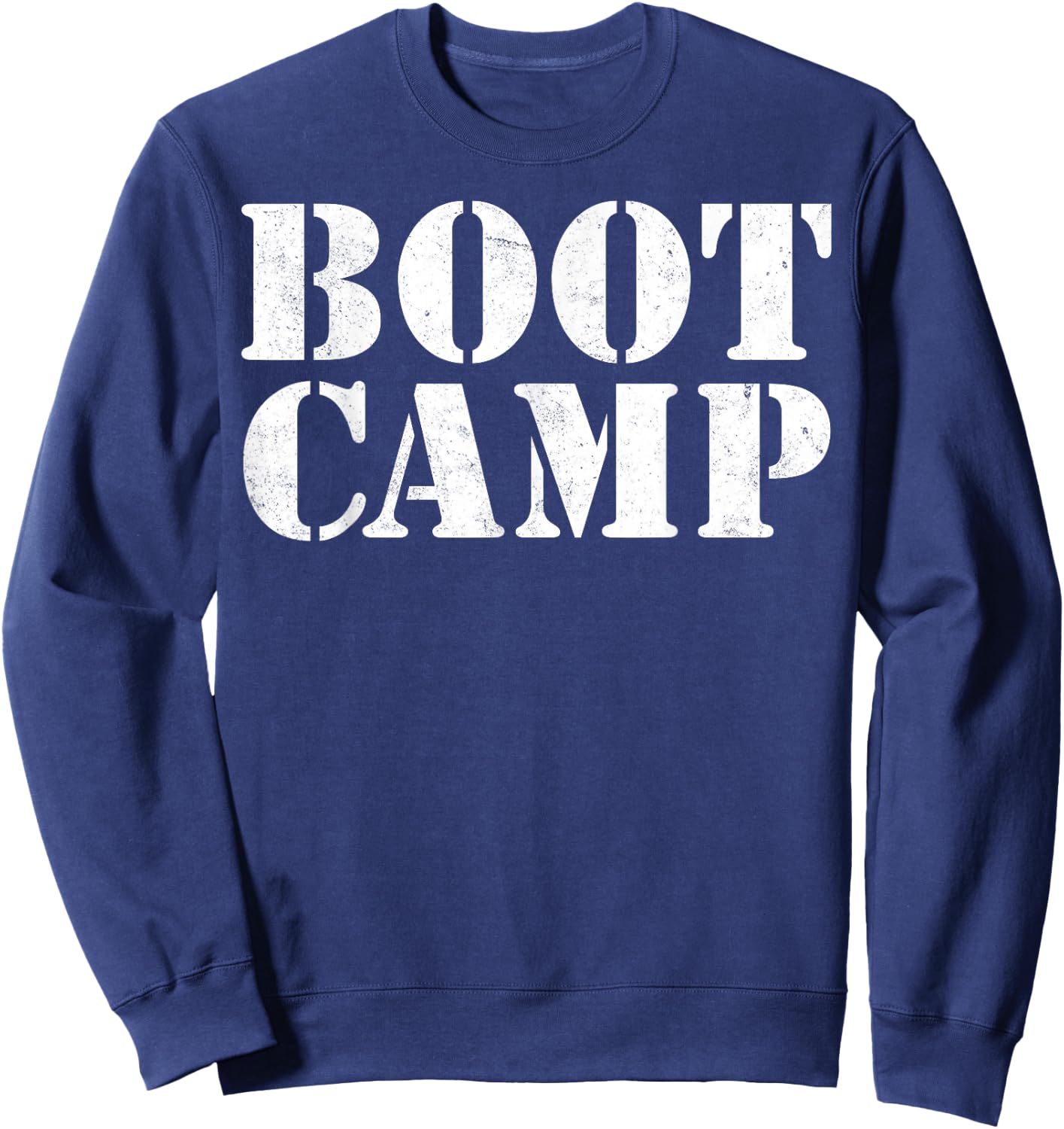Bootcamp Workout Training Sweatshirt - Sweatshirt | Navy