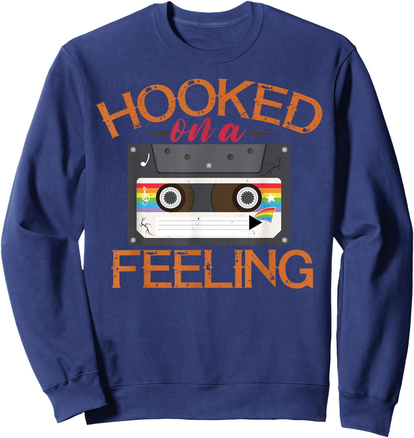 Hooked On Feeling Funny Hero Movie Song Costumed Sweatshirt - Sweatshirt | Navy