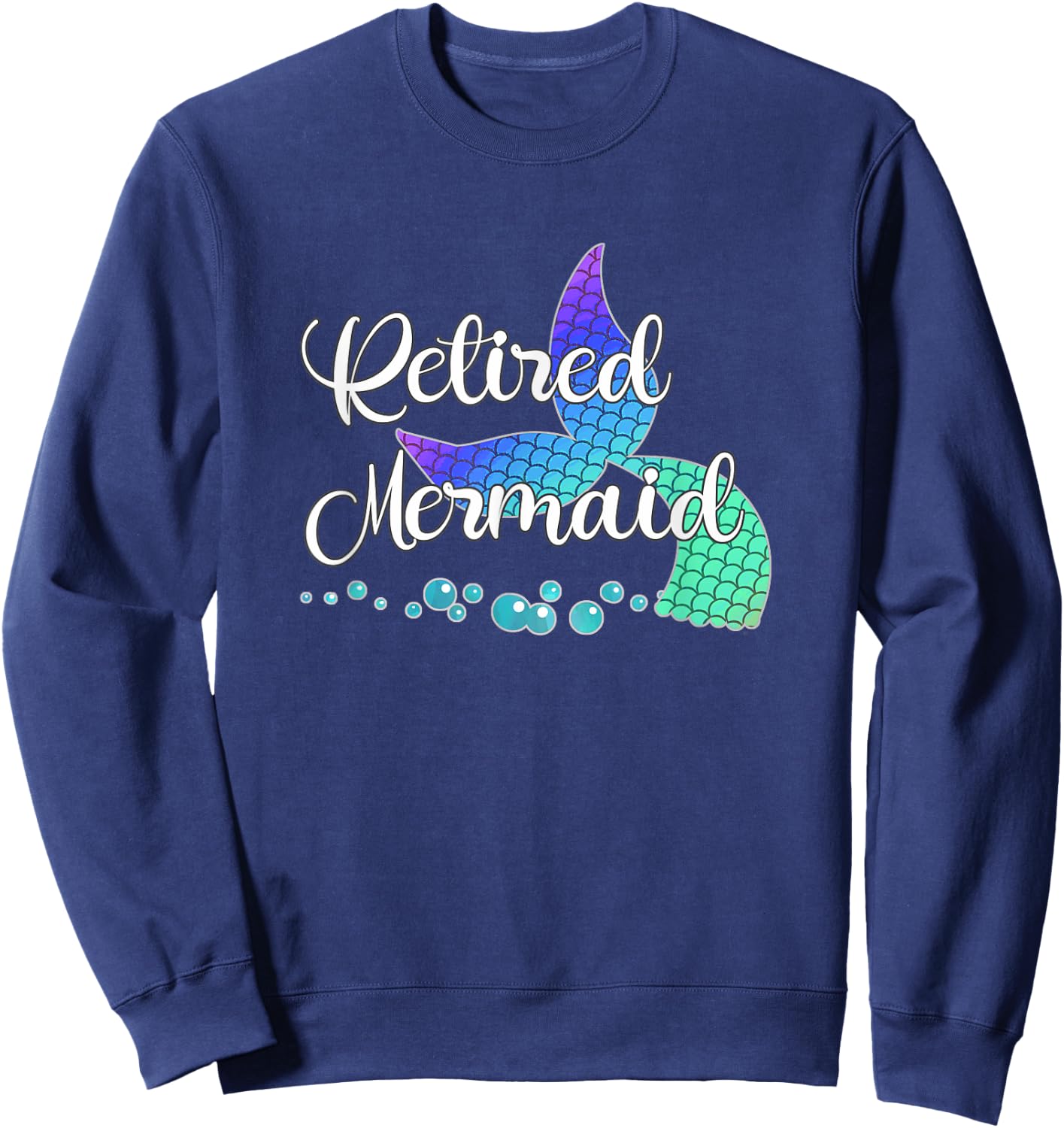 Retired Mermaid Sweatshirt - Sweatshirt | Navy