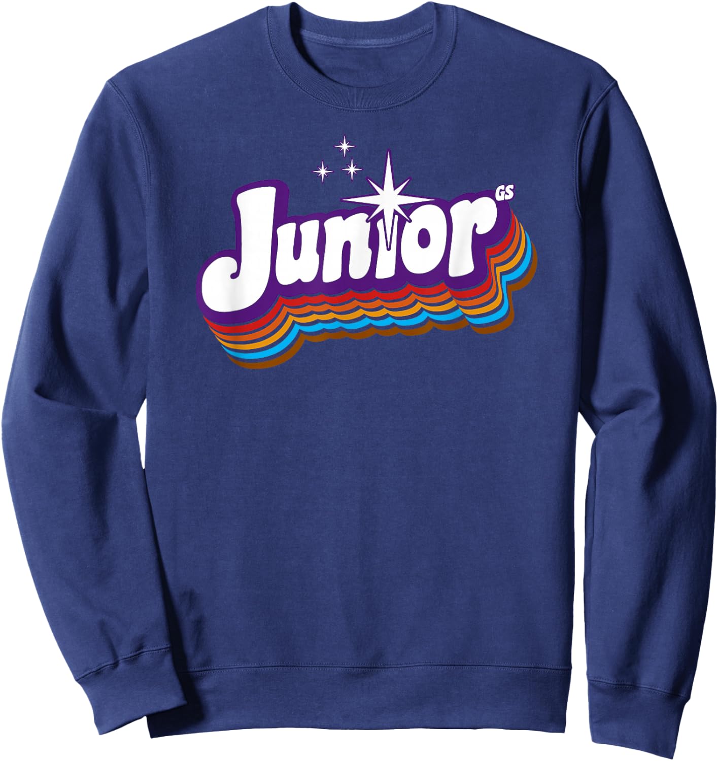 Girls Junior retro troop | Scouting Sweatshirt - Sweatshirt | Navy