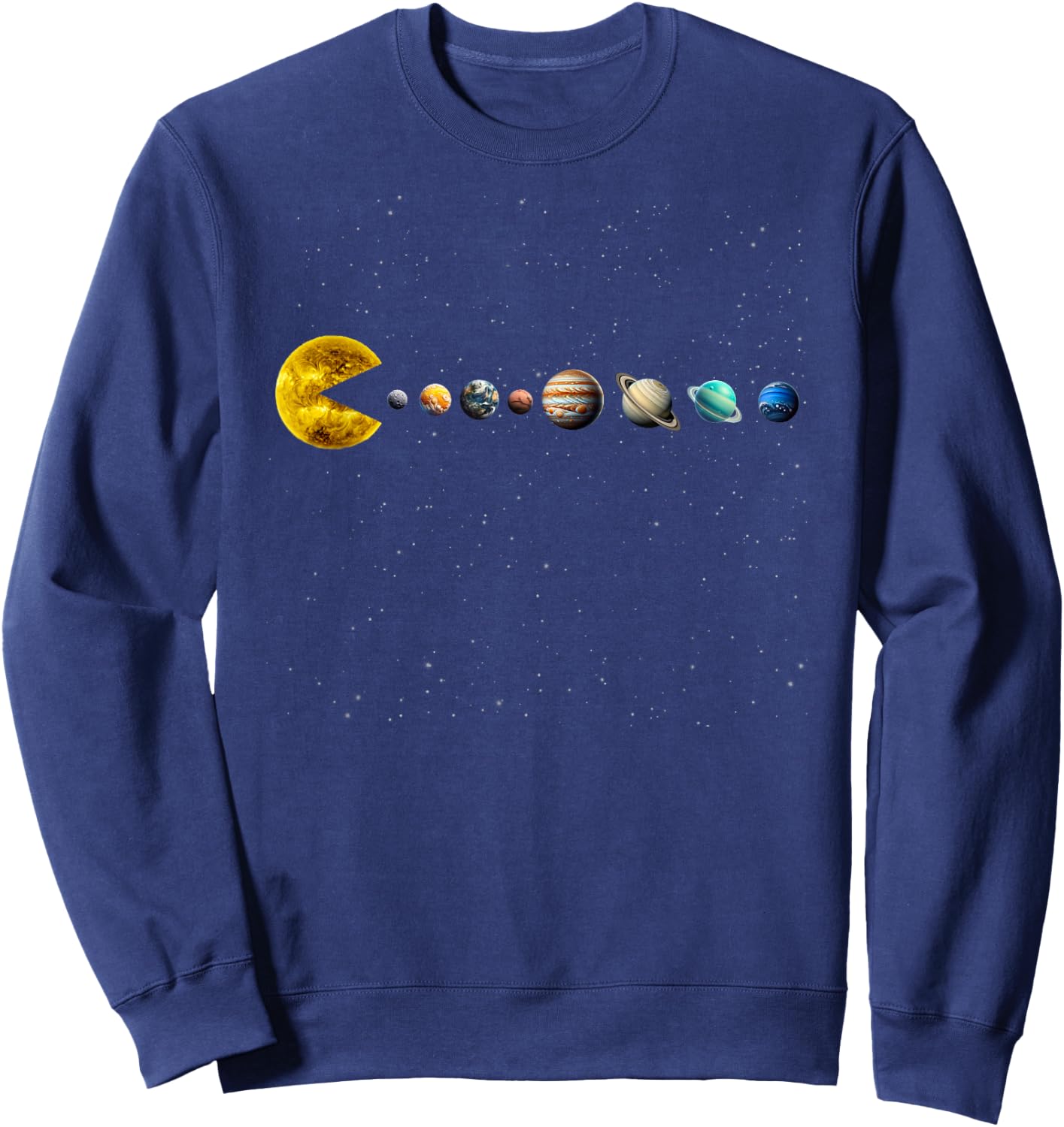 Funny Astronaut Planets gift Video Games astronomy space Sweatshirt - Sweatshirt | Navy
