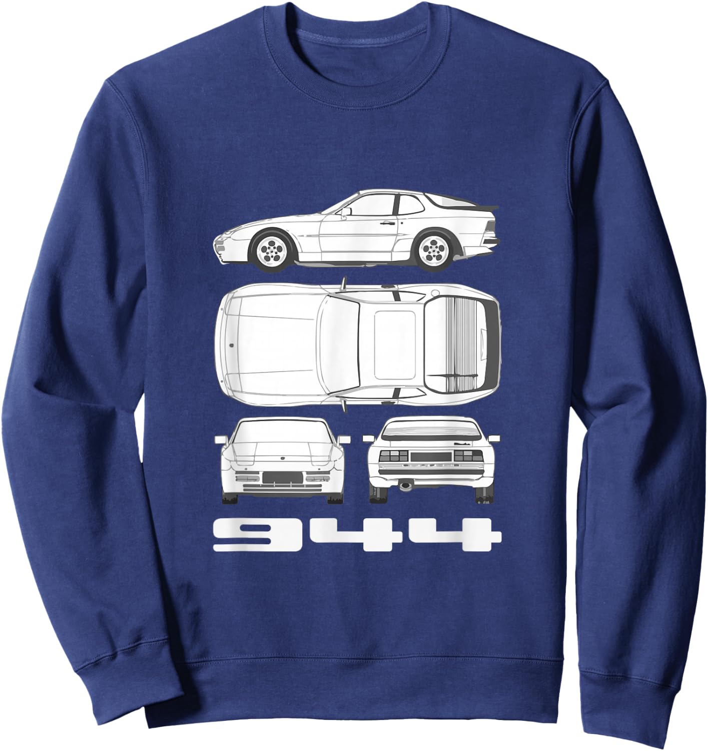 944 Graphic T Shirt Premium Sweatshirt - Sweatshirt | Navy