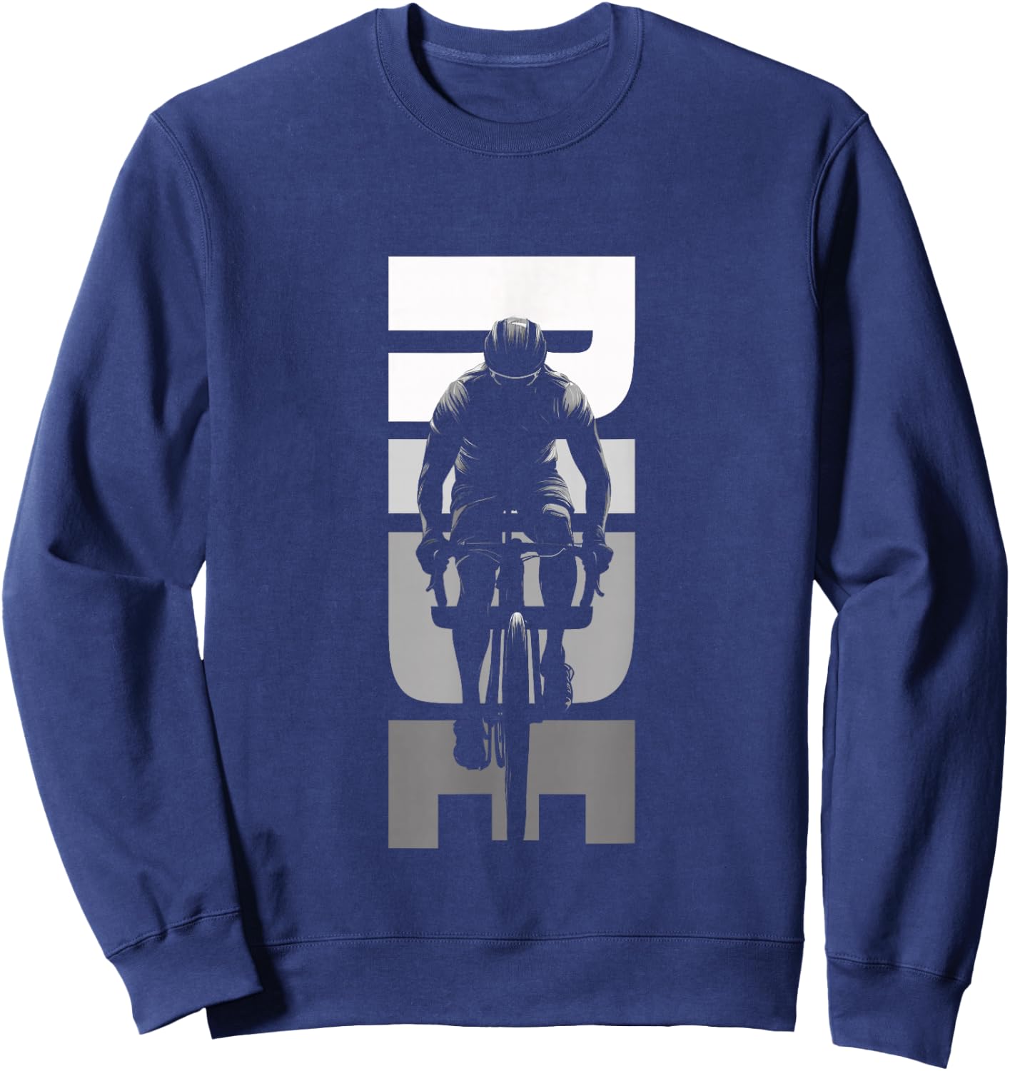 Road Biking Bicycle Cycling Sweatshirt - Sweatshirt | Navy