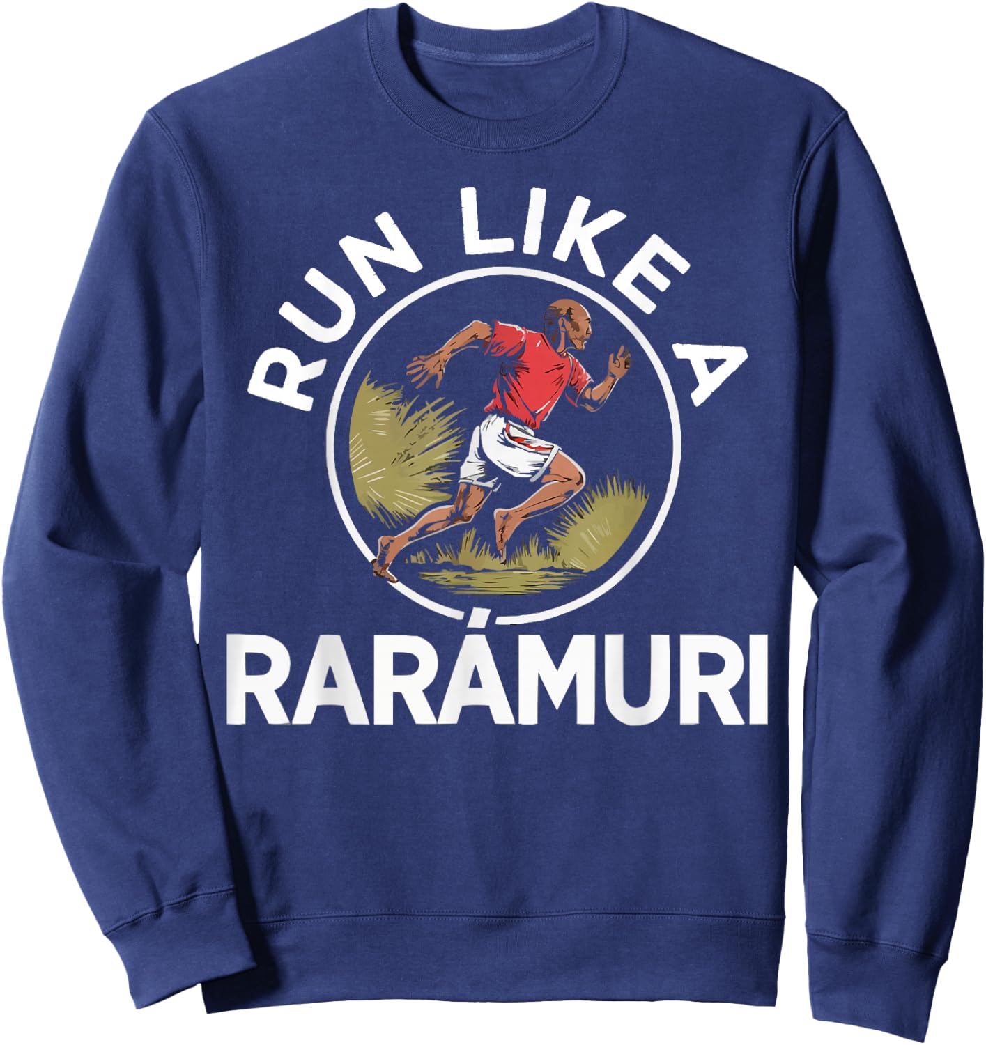 Indigenous People Mexico Native American Tarahumara Tribe Sweatshirt - Sweatshirt | Navy