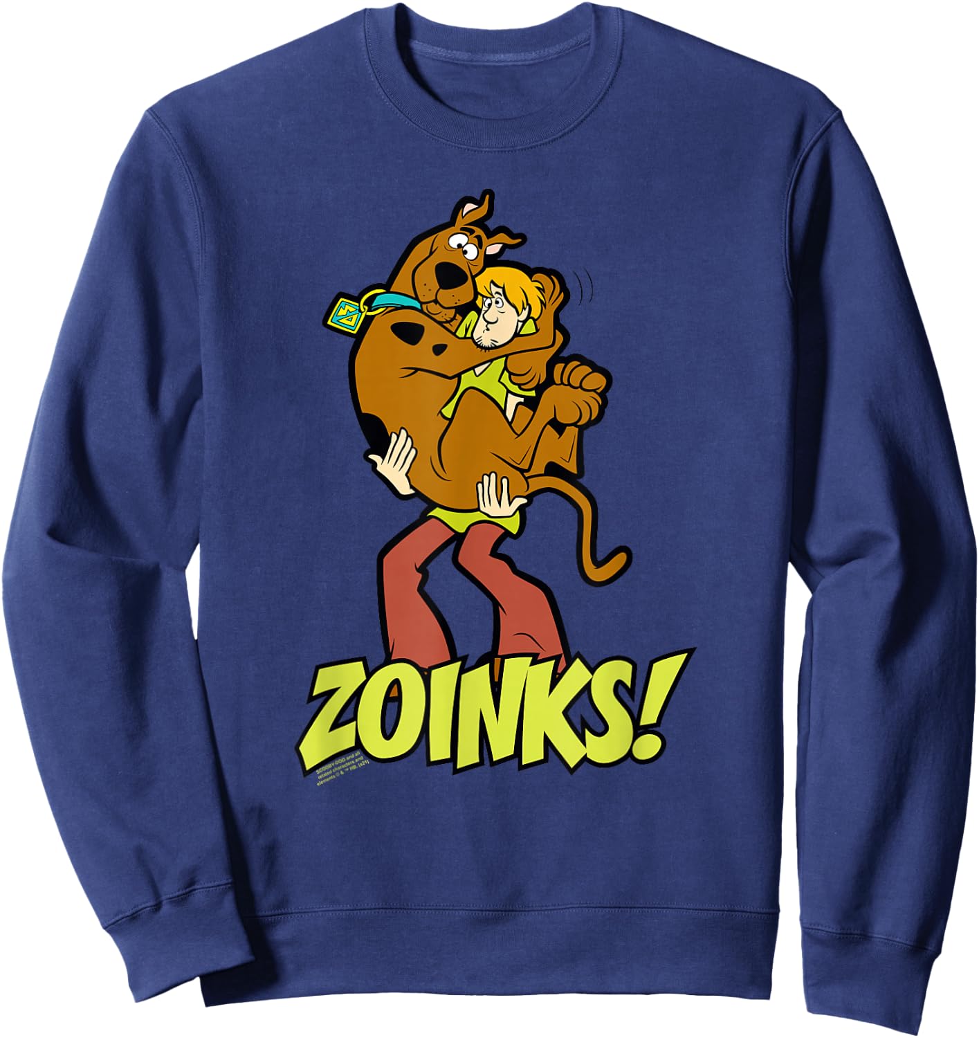 Scooby-Doo and Shaggy Zoinks! Sweatshirt - Sweatshirt | Navy