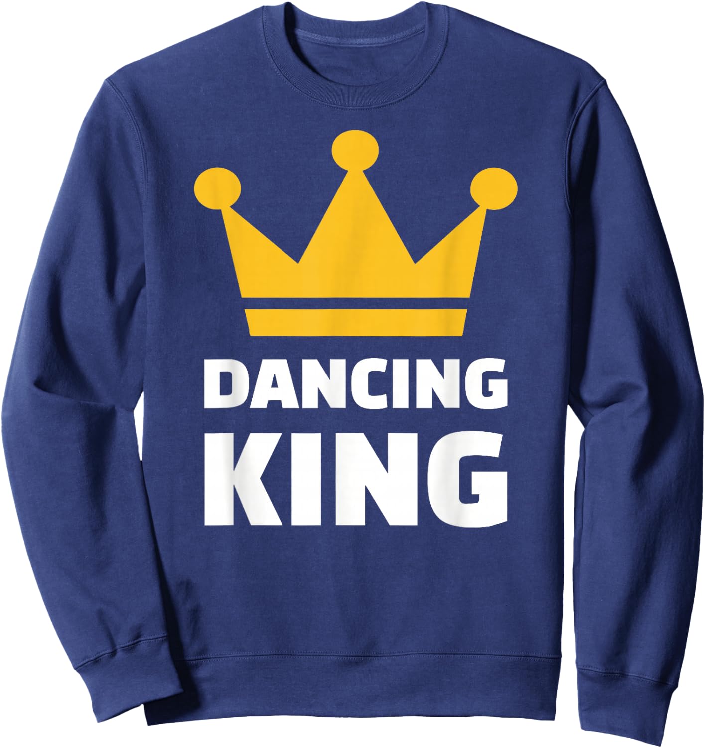Dancing King Sweatshirt - Sweatshirt | Navy