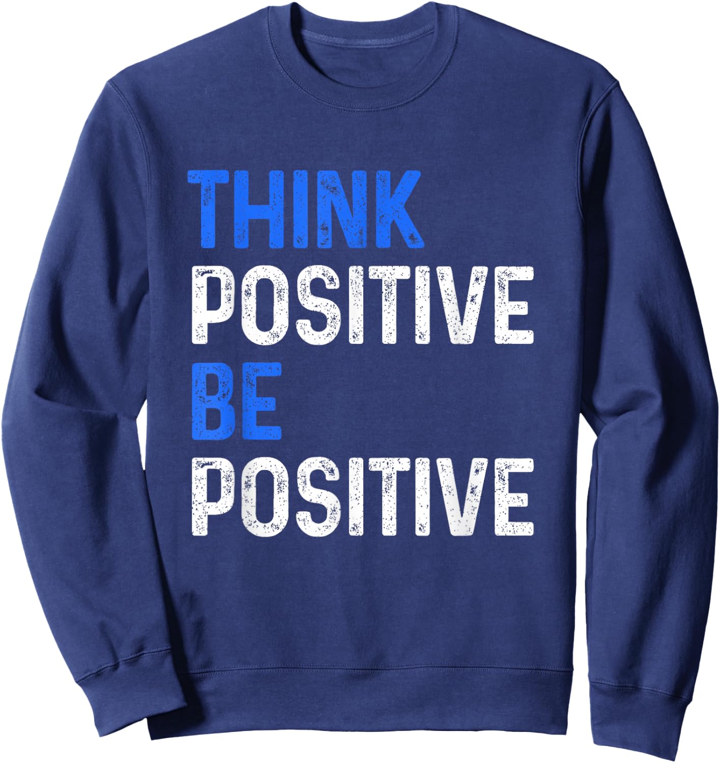 Motivational Kindness - Kids Positive Message Shirts Boys Sweatshirt - Sweatshirt | Navy