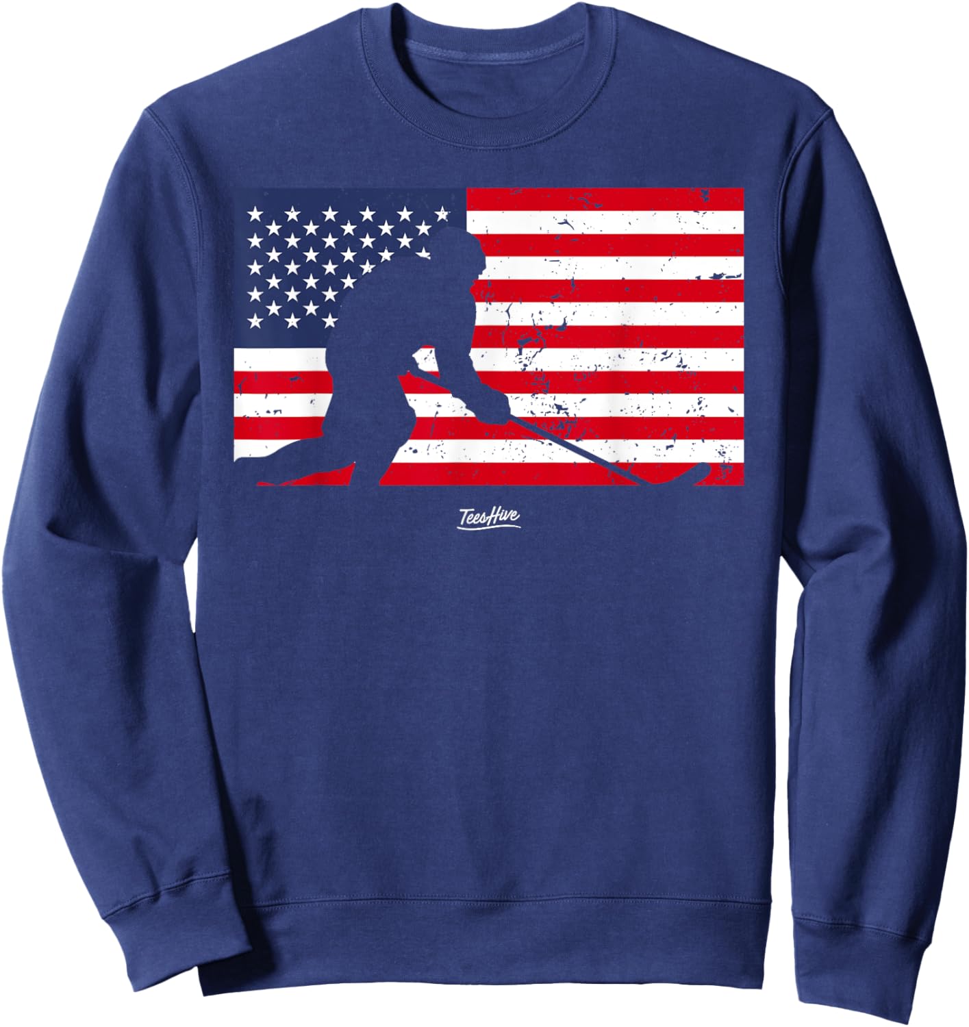 Hockey Kids Men Sweatshirt - Sweatshirt | Navy