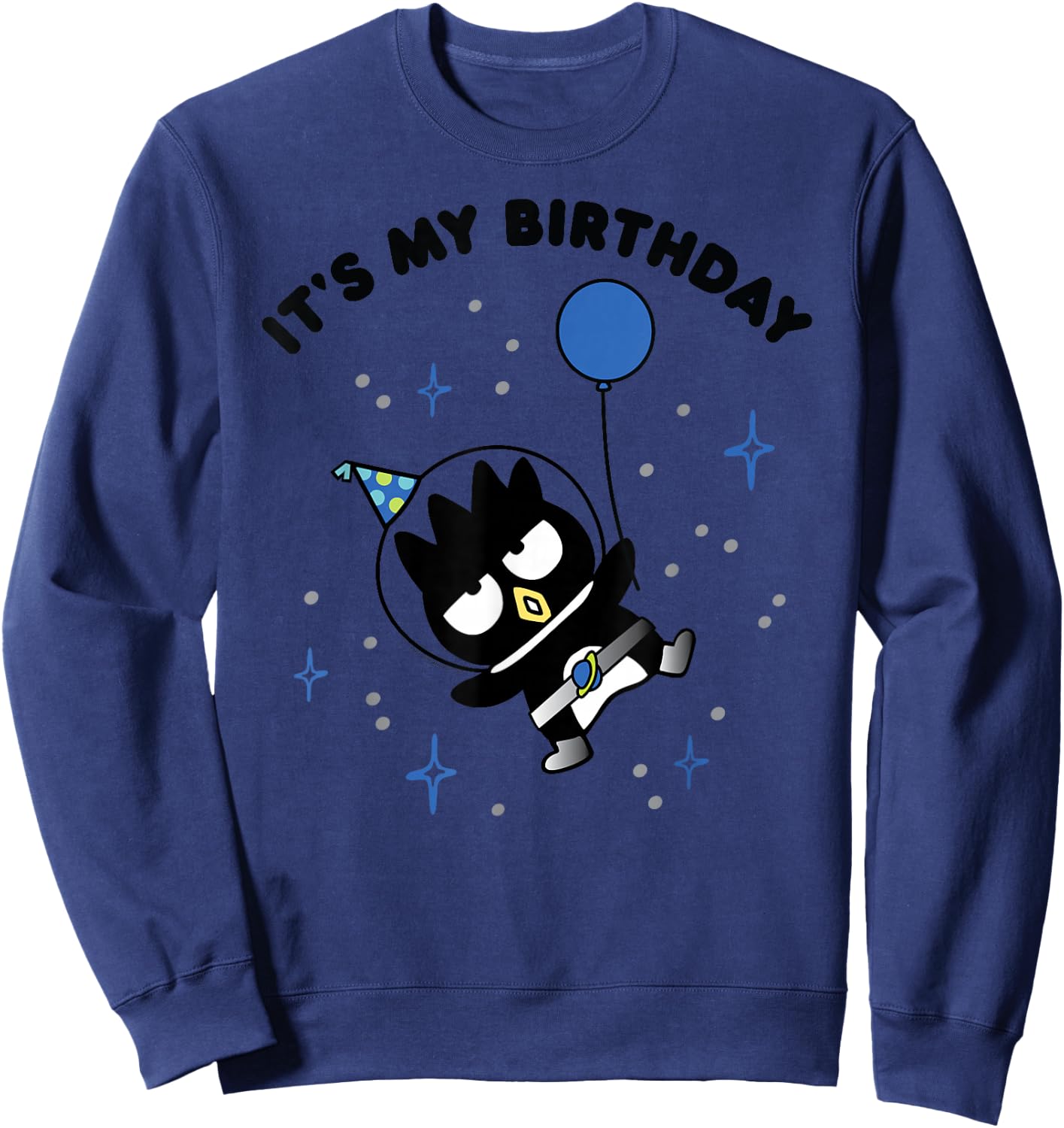 Badtz-Maru It's My Birthday Sweatshirt - Sweatshirt | Navy