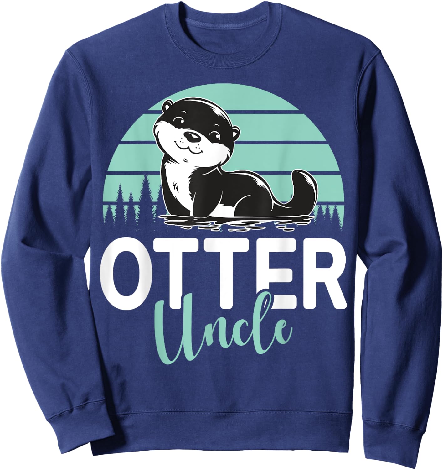 Otter Uncle Otter Sweatshirt - Sweatshirt | Navy