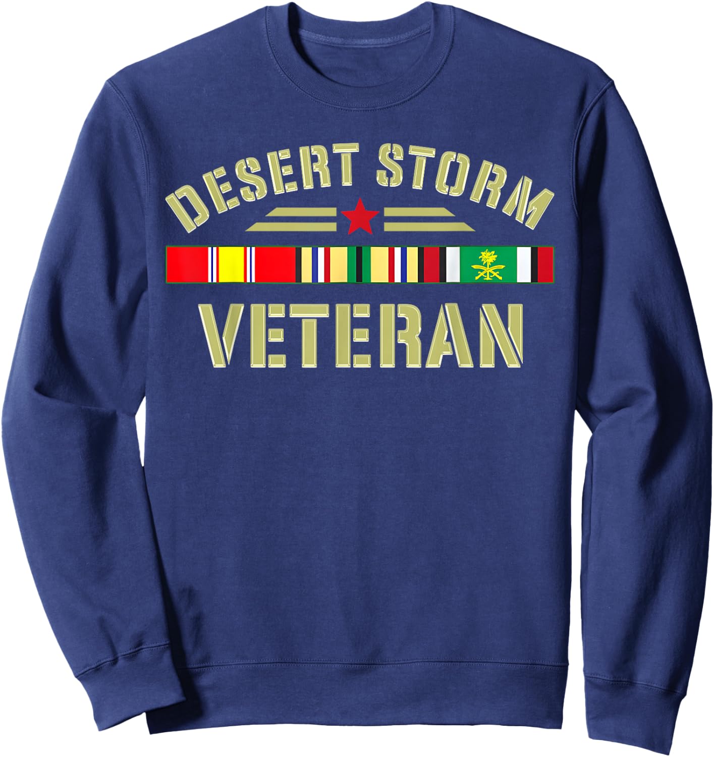 Desert Storm Veteran Sweatshirt - Sweatshirt | Navy
