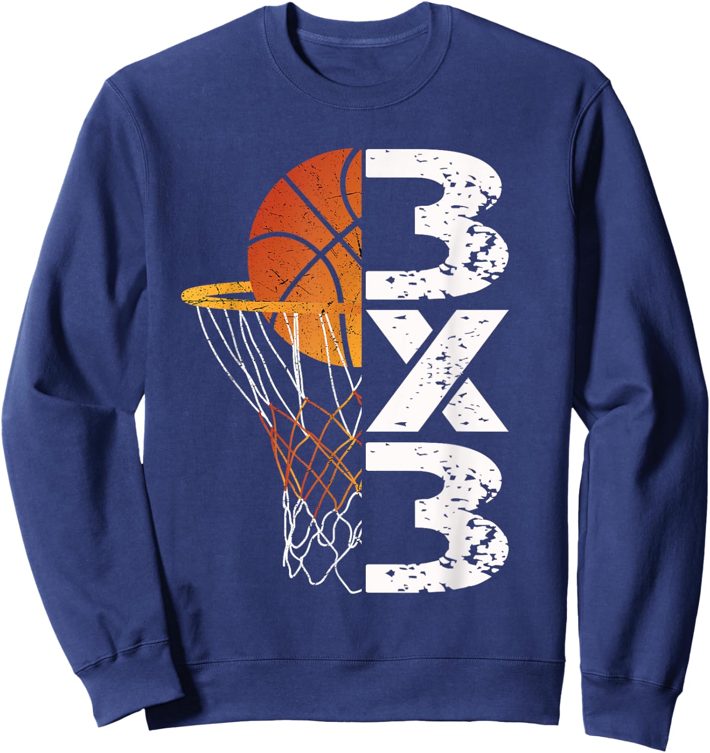 3X3 Basketball Sweatshirt - Sweatshirt | Navy