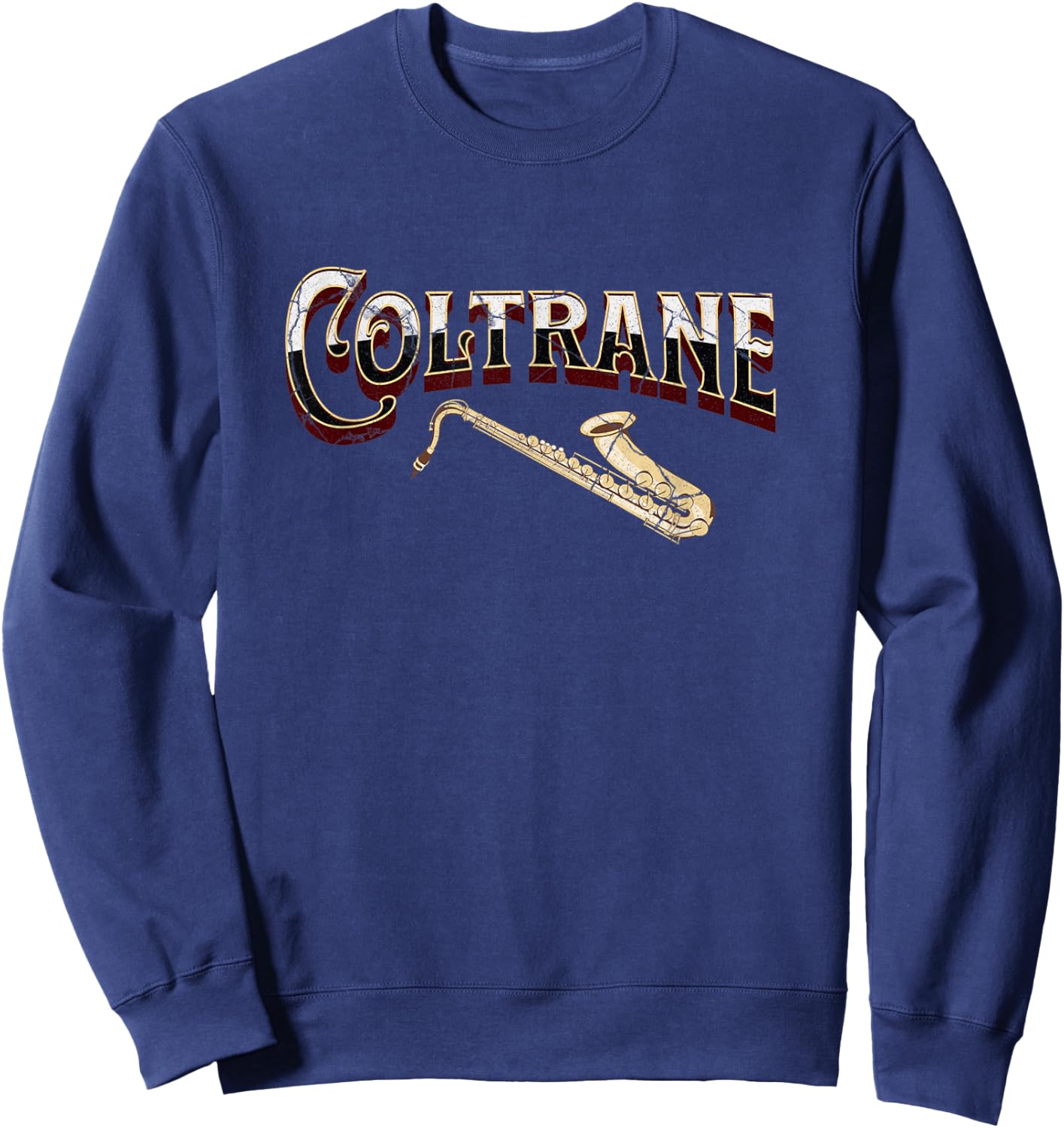 Yes, I Speak Coltrane - Jazz Music Lover Sweatshirt - Sweatshirt | Navy