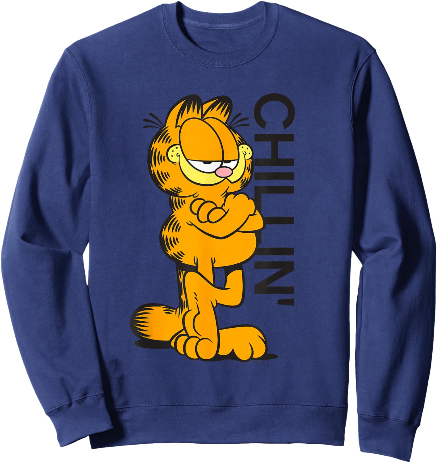 Garfield Classic Chillin' Sweatshirt - Sweatshirt | Navy