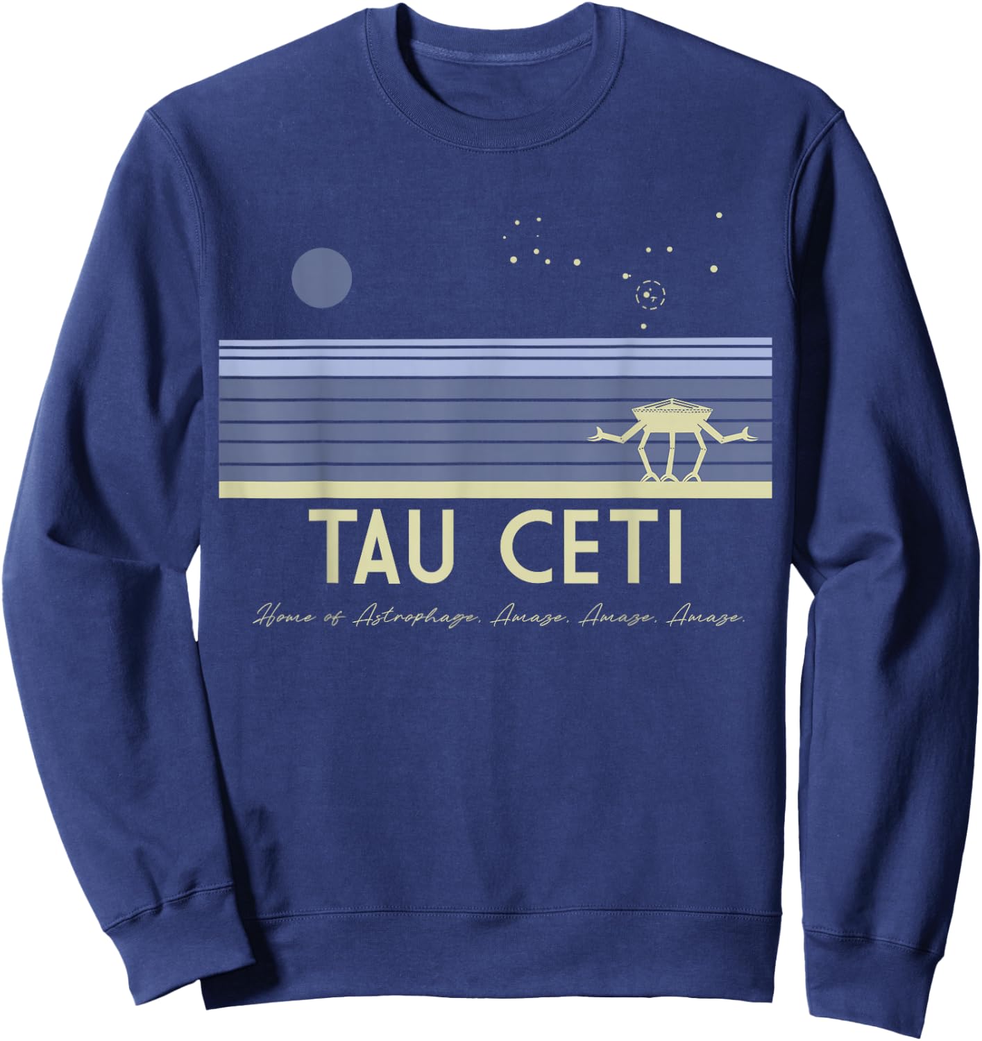 Project Hail Mary, Tau Ceti Sweatshirt - Sweatshirt | Navy
