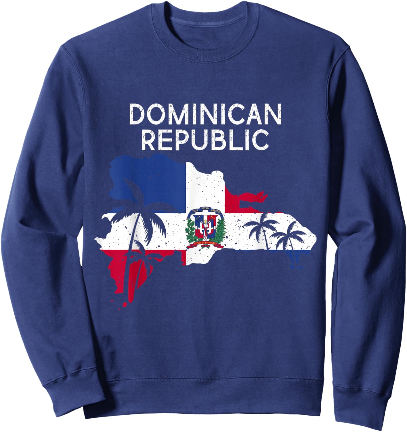 Dominican Republic Vacation Trip Travel Dominican Republic Sweatshirt - Sweatshirt | Navy