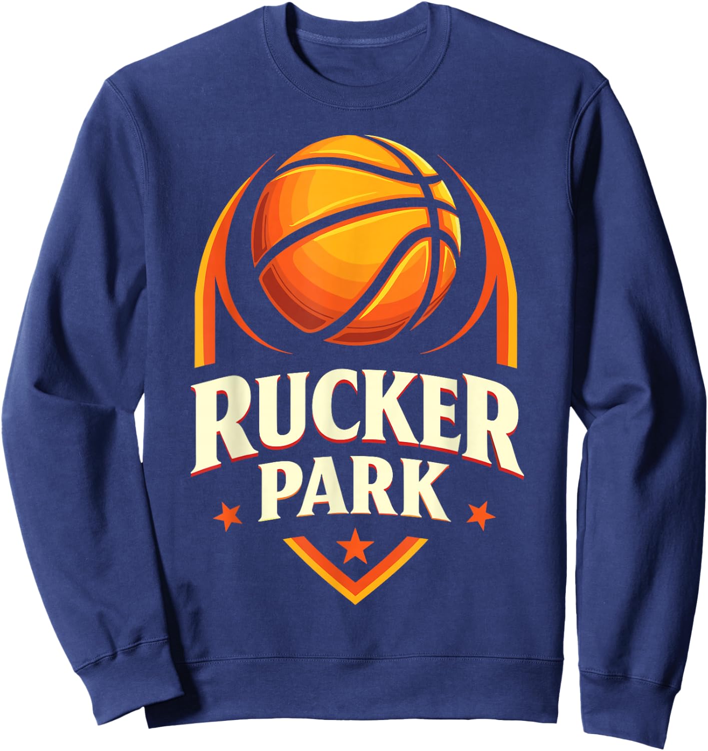 Rucker Park Basketball, Rucker Park Harlem, Rucker Park Sweatshirt - Sweatshirt | Navy