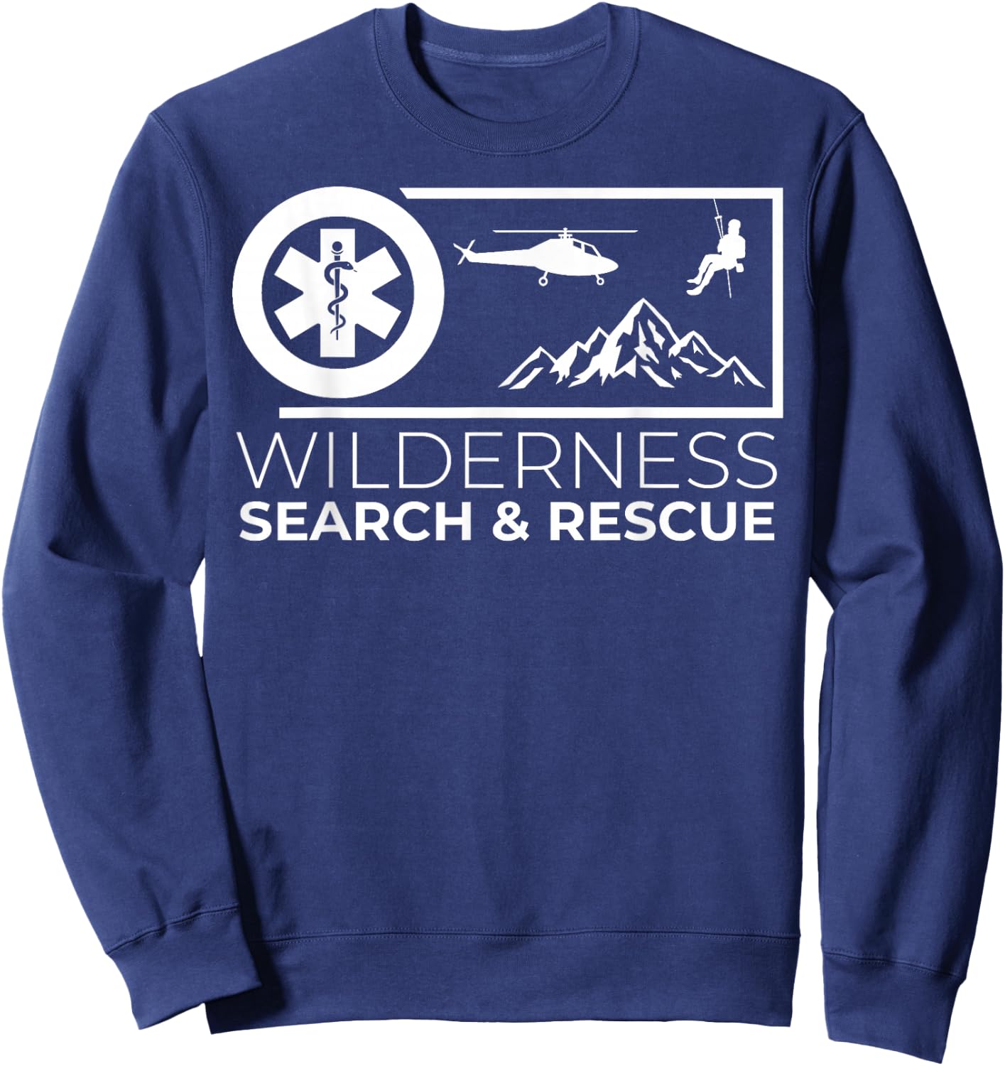 Wilderness Search and Rescue Sweatshirt - Sweatshirt | Navy