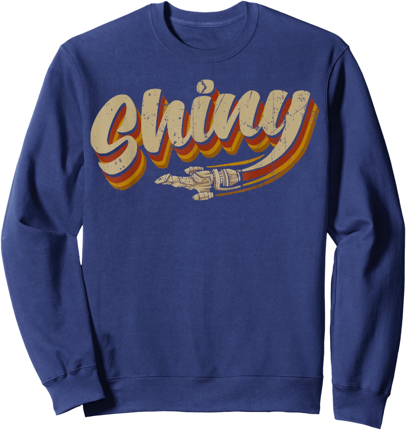 Vintage Retro Shiny Since 2002 Vintage Firefly Serenity Sweatshirt - Sweatshirt | Navy