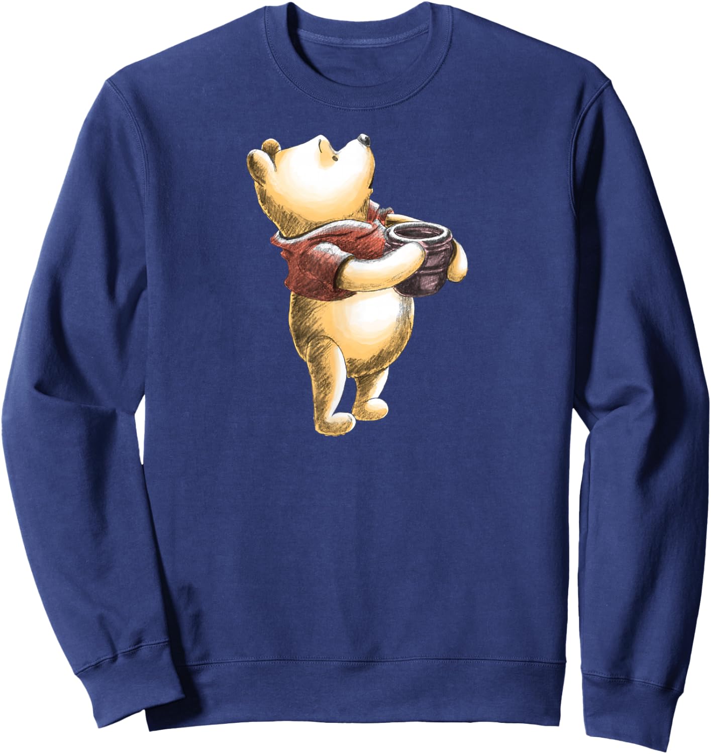 Disney - Winnie The Pooh Sketch Sweatshirt - Sweatshirt | Navy