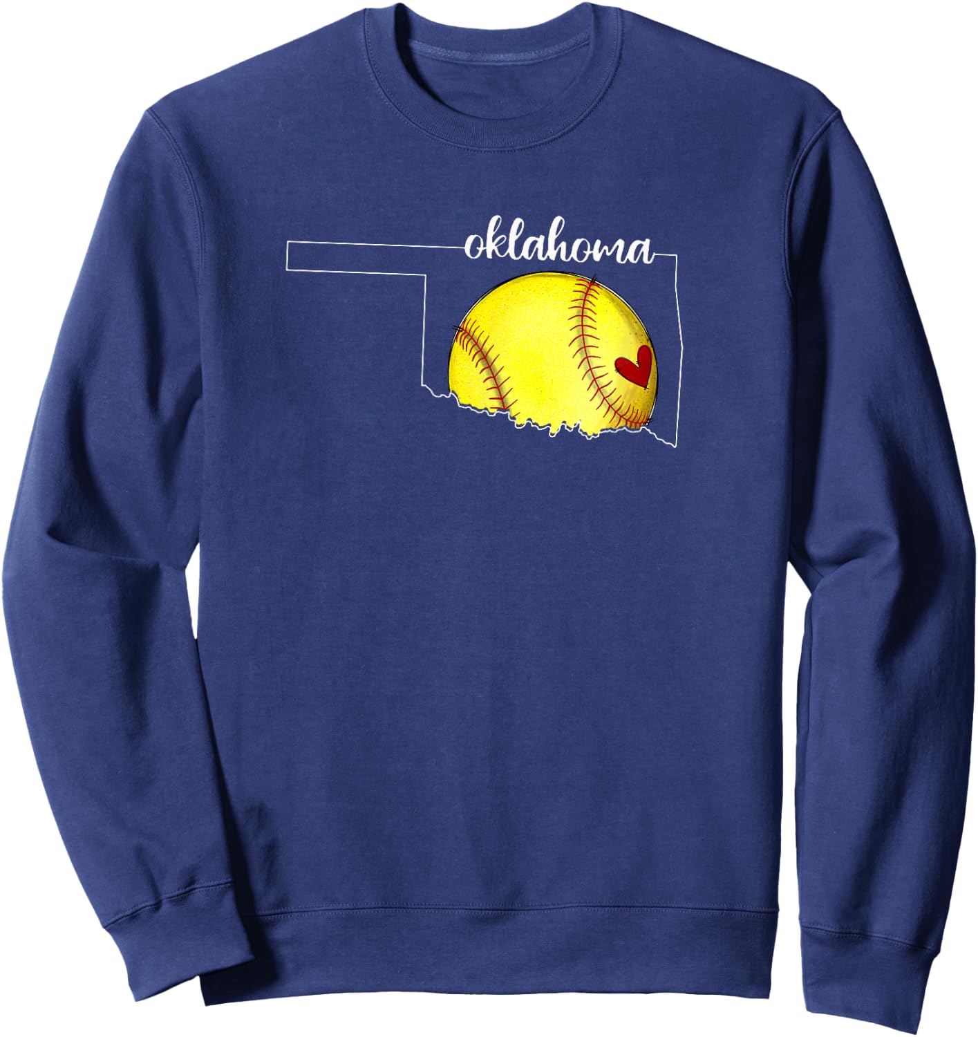 Oklahoma Softball Sweatshirt - Sweatshirt | Navy