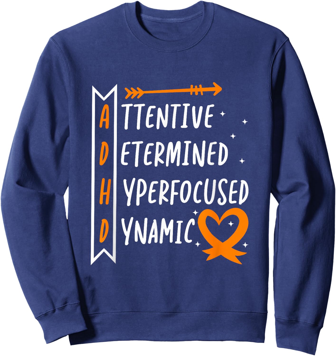 ADHD Awareness Sweatshirt - Sweatshirt | Navy