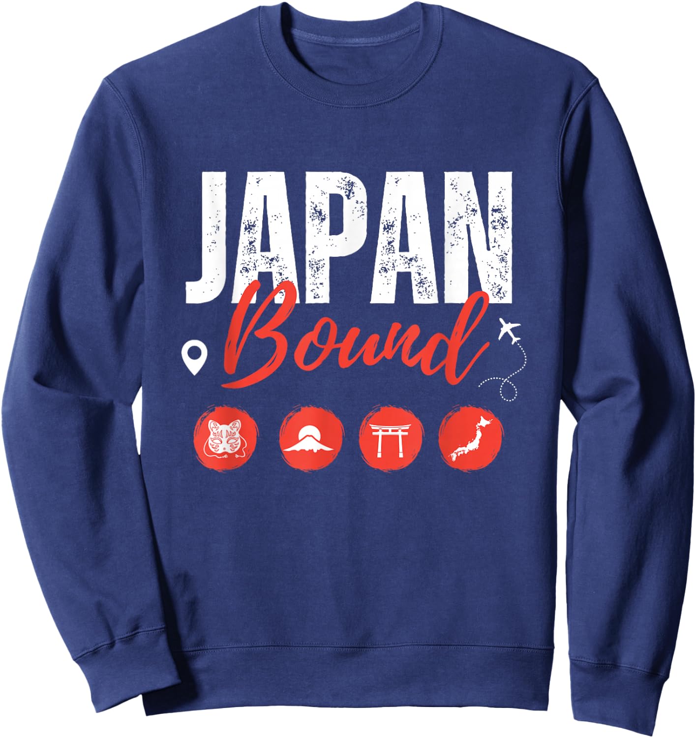 Japan Bound Tokyo Travel Vacation Trip Matching Family Sweatshirt - Sweatshirt | Navy