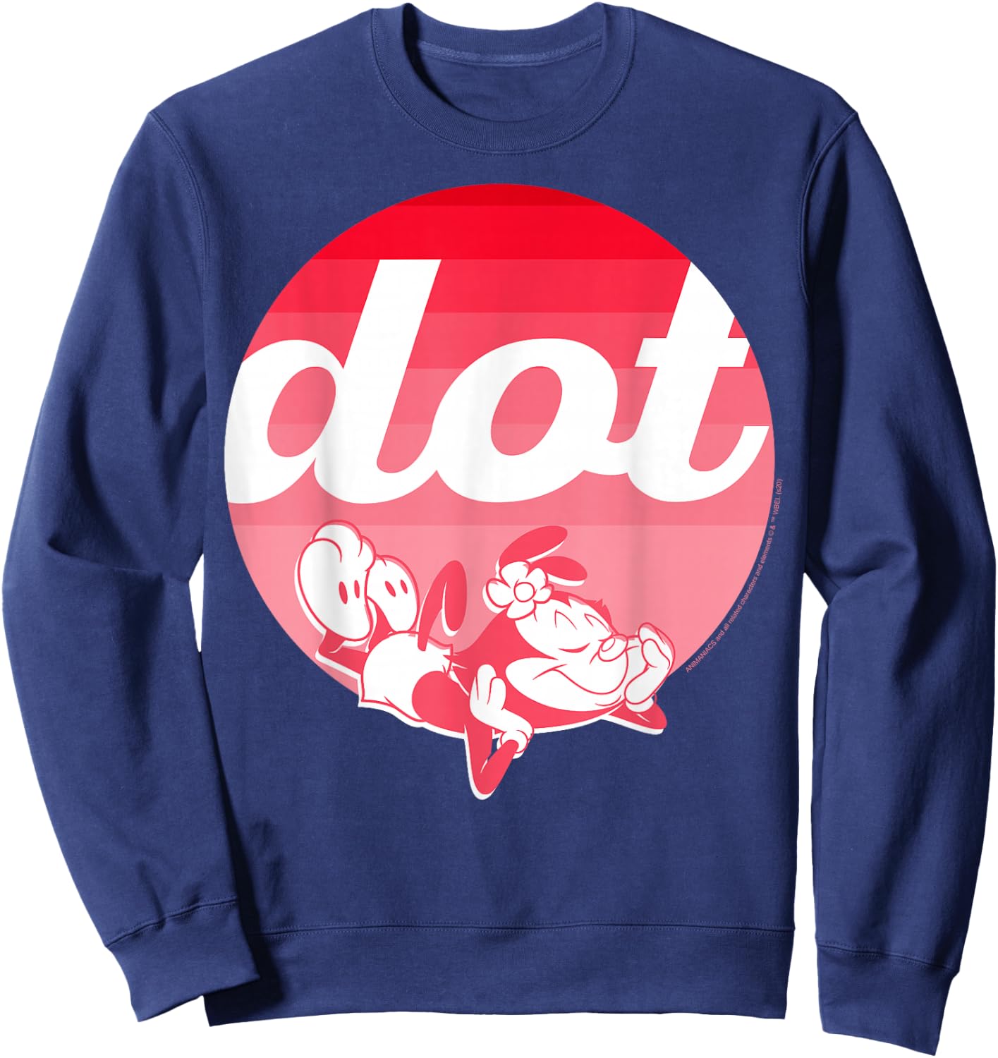 Animaniacs Dot Portrait Sweatshirt - Sweatshirt | Navy