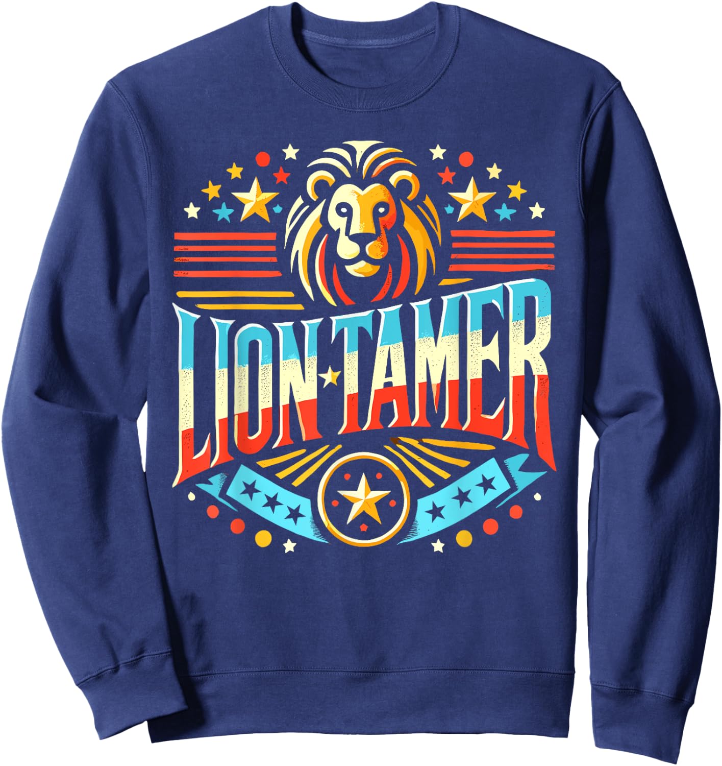 Lion Tamer Shirt Men Women Costume Ringmaster Costume Sweatshirt - Sweatshirt | Navy