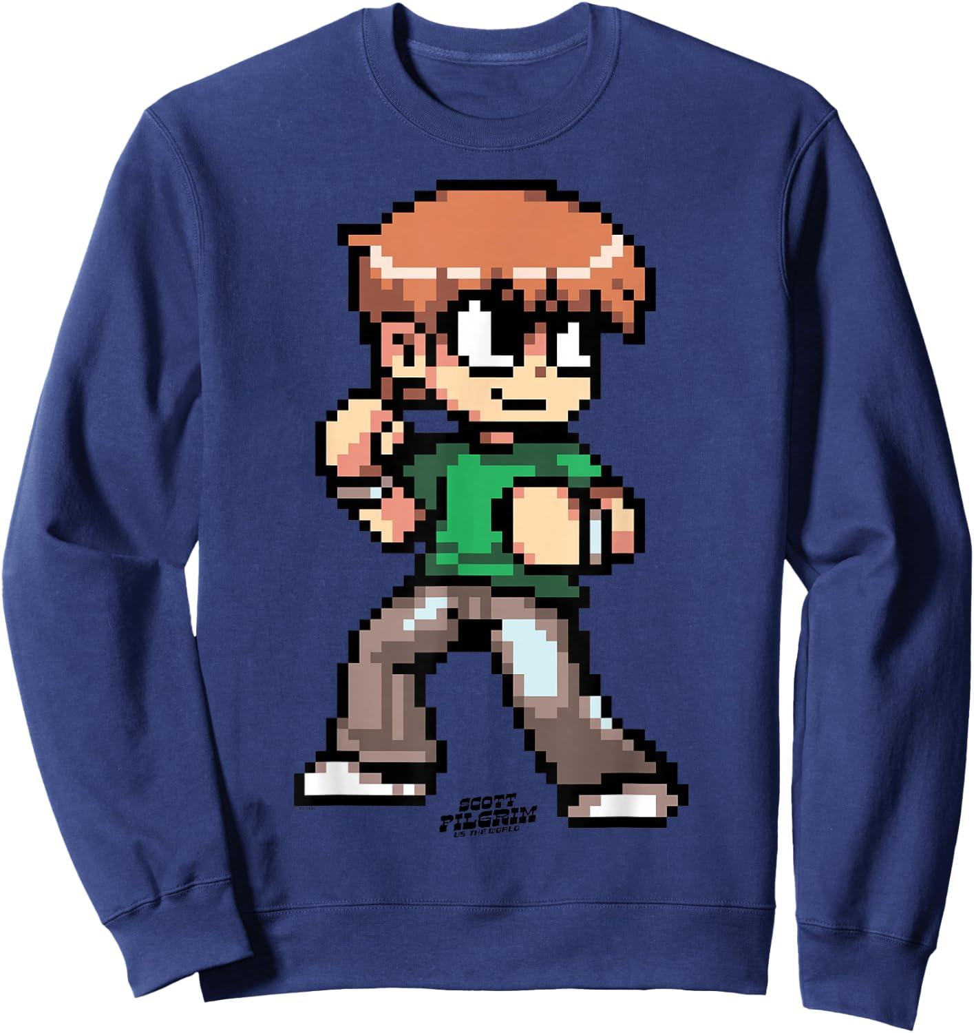 Scott Pilgrim Vs. The World Scott Pilgrim Sweatshirt - Sweatshirt | Navy