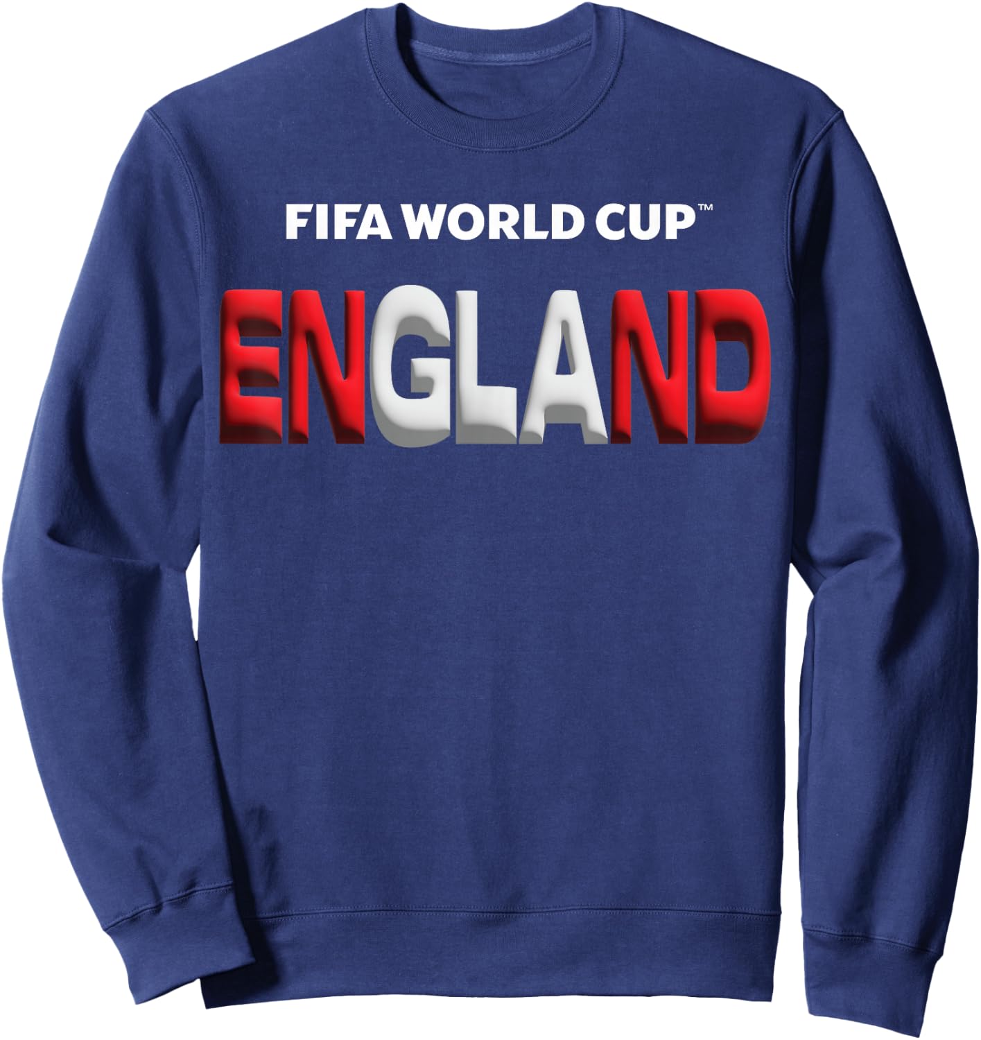 FIFA World CUP26 England Bubble Color Sweatshirt - Sweatshirt | Navy