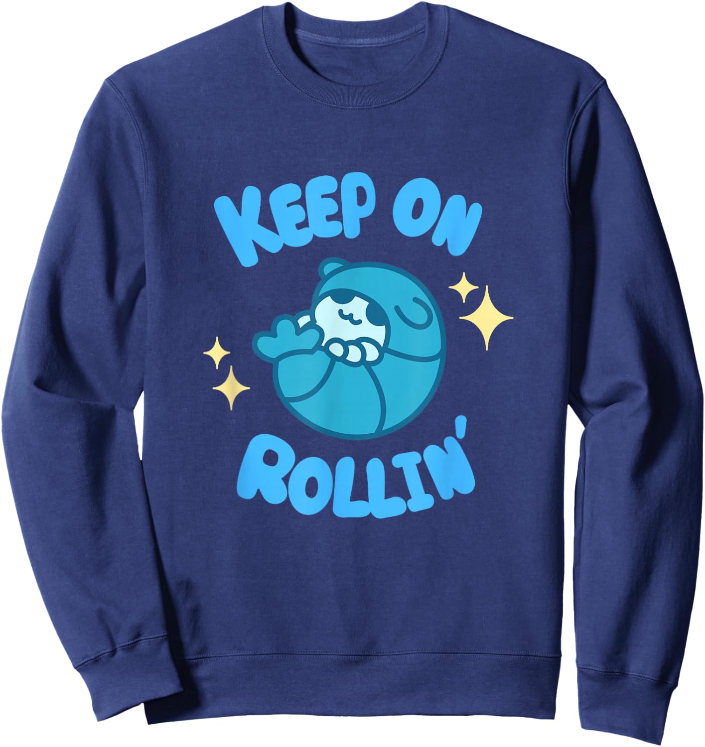 Roly Poly / Pill Bug - Keep Rollin' Sweatshirt - Sweatshirt | Navy