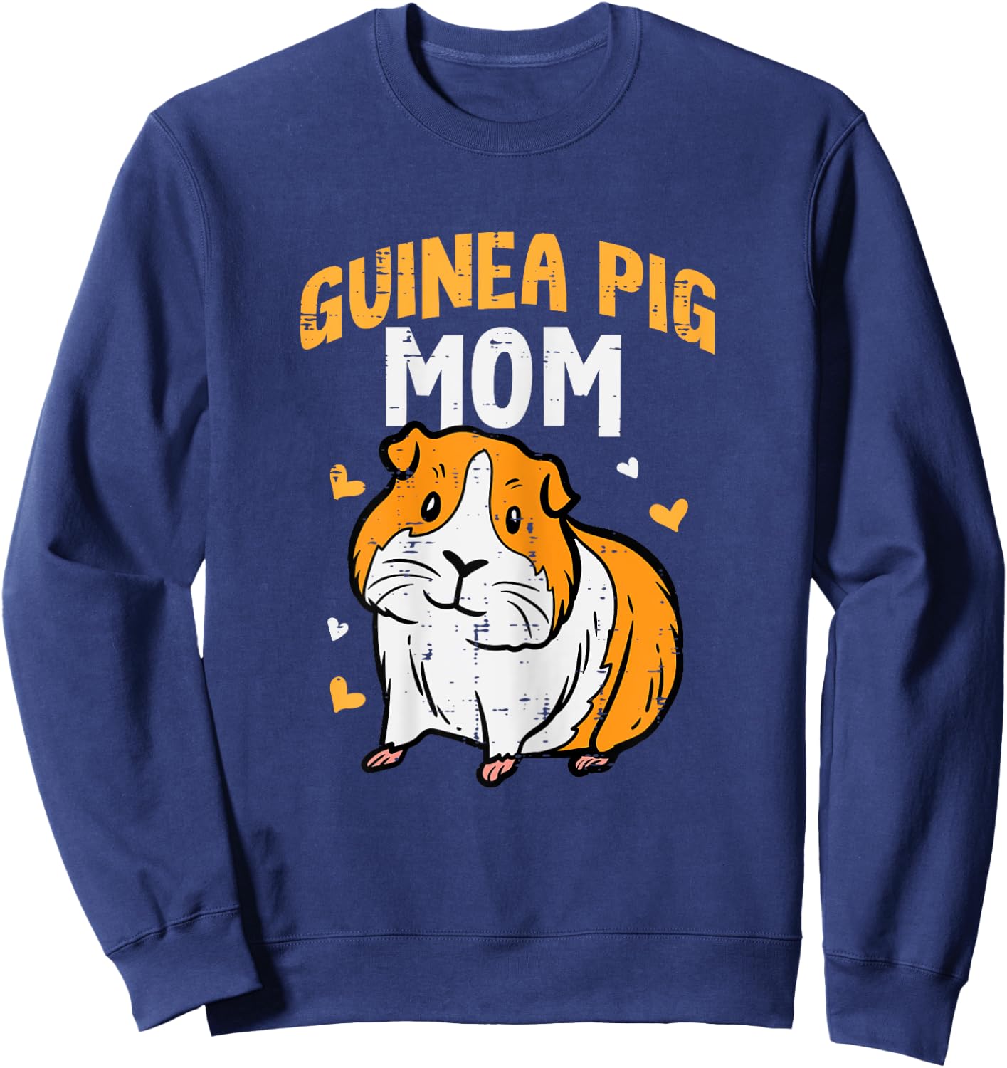 Guinea Pig Mom Cute Cavy Mama Mommy Mothers Day Animal Women Sweatshirt - Sweatshirt | Navy