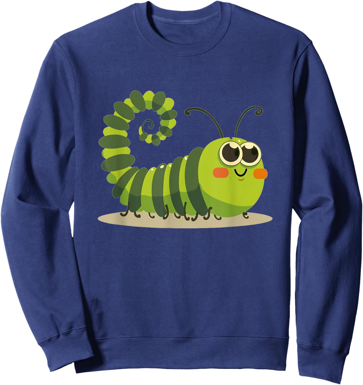 Cute Caterpillar Costume for Adults and Kids Sweatshirt - Sweatshirt | Navy