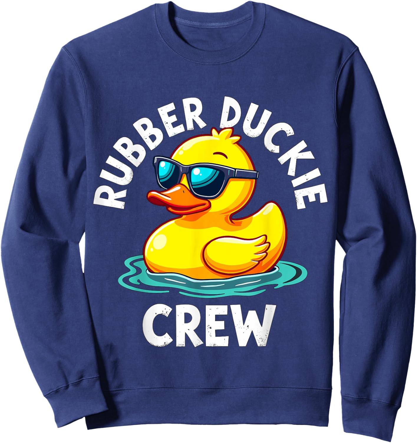 Rubber Duckie Crew Sweatshirt - Sweatshirt | Navy