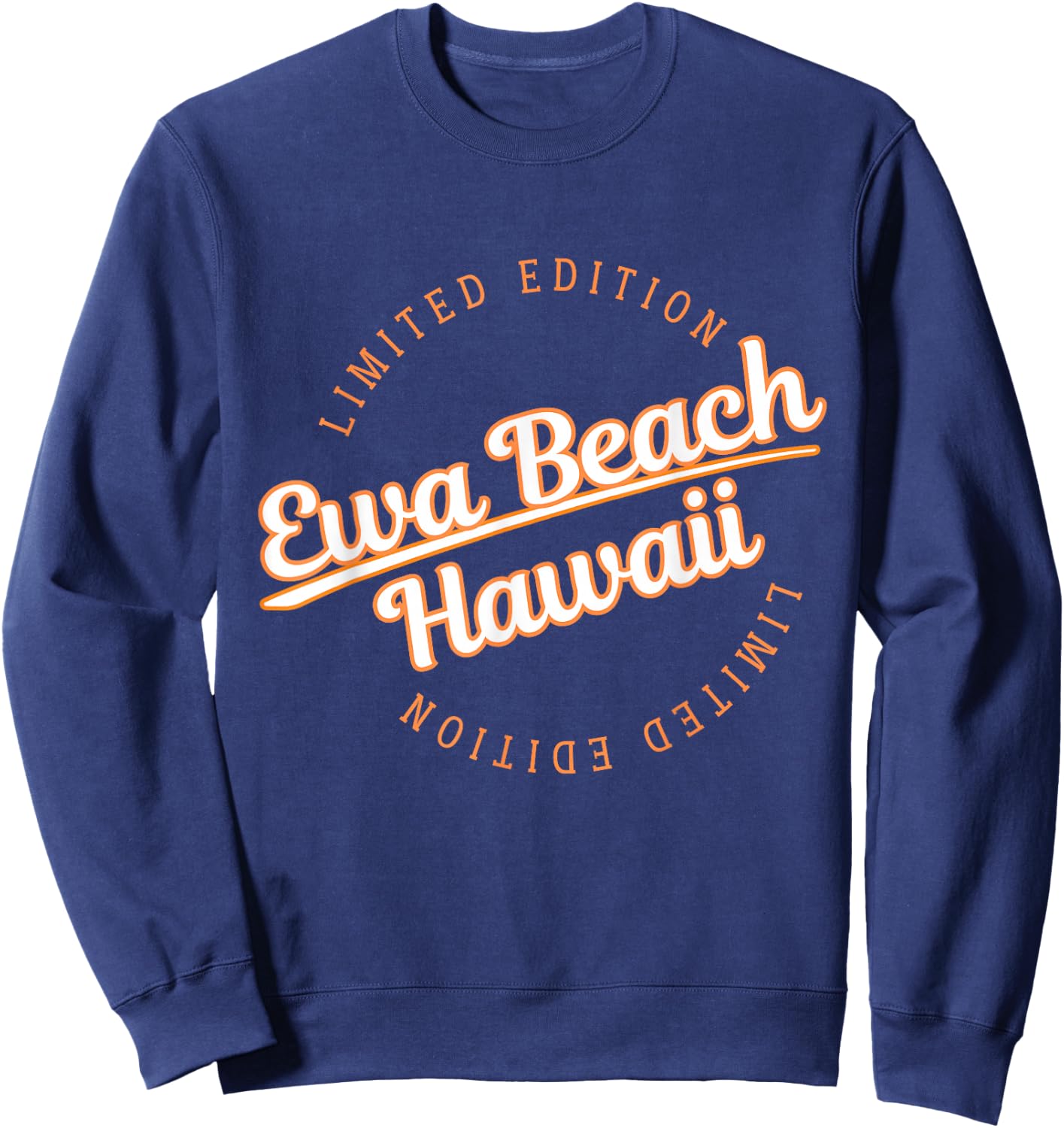 Retro Athletic Ewa Beach HI Apparel Sweatshirt - Sweatshirt | Navy