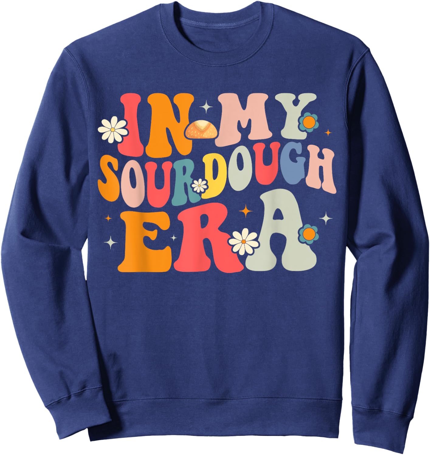 In My Sourdough Era Sweatshirt - Sweatshirt | Navy