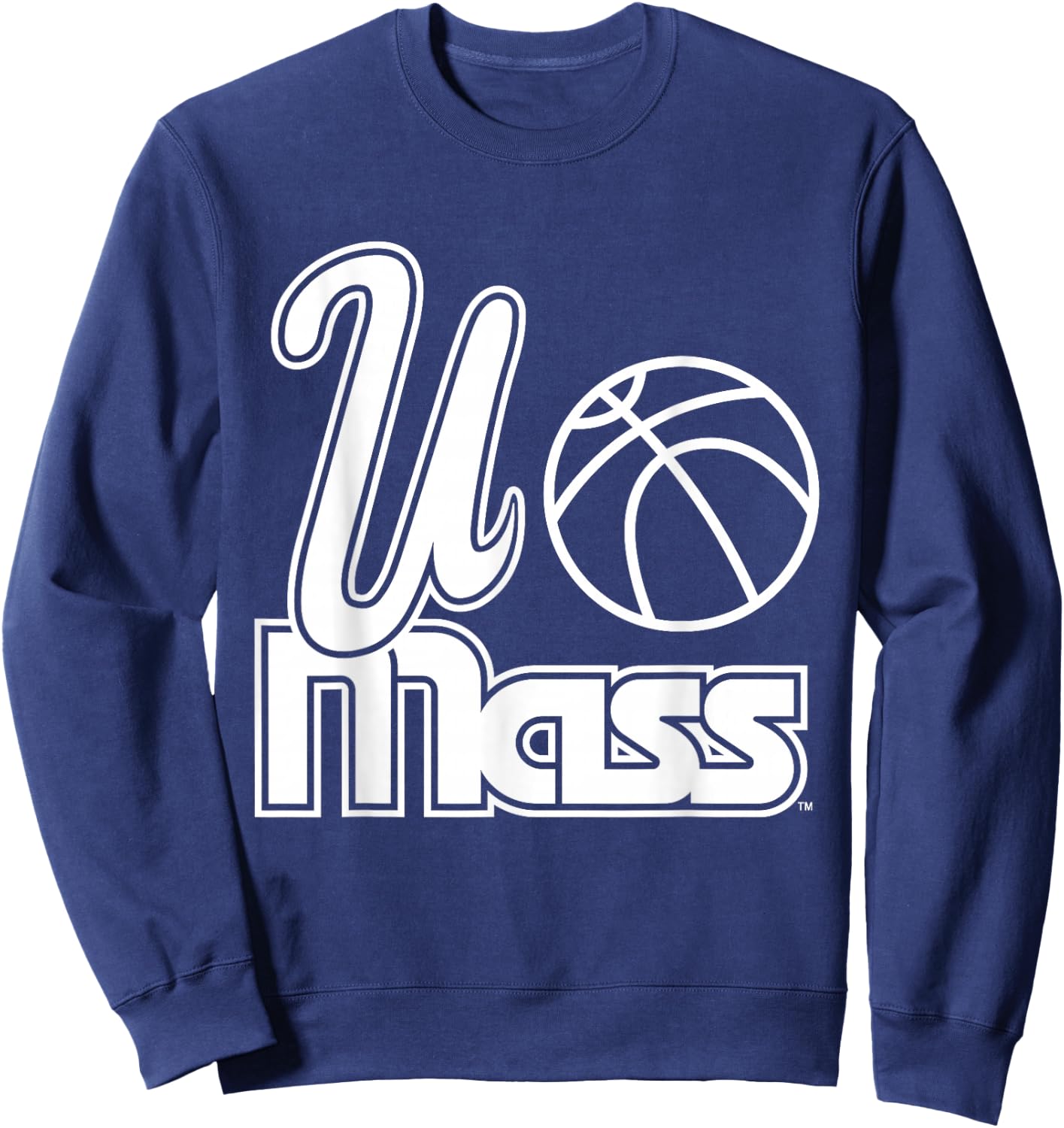 UMass Minutemen | Official NCAA Merch | UMASVIN1009B Sweatshirt - Sweatshirt | Navy