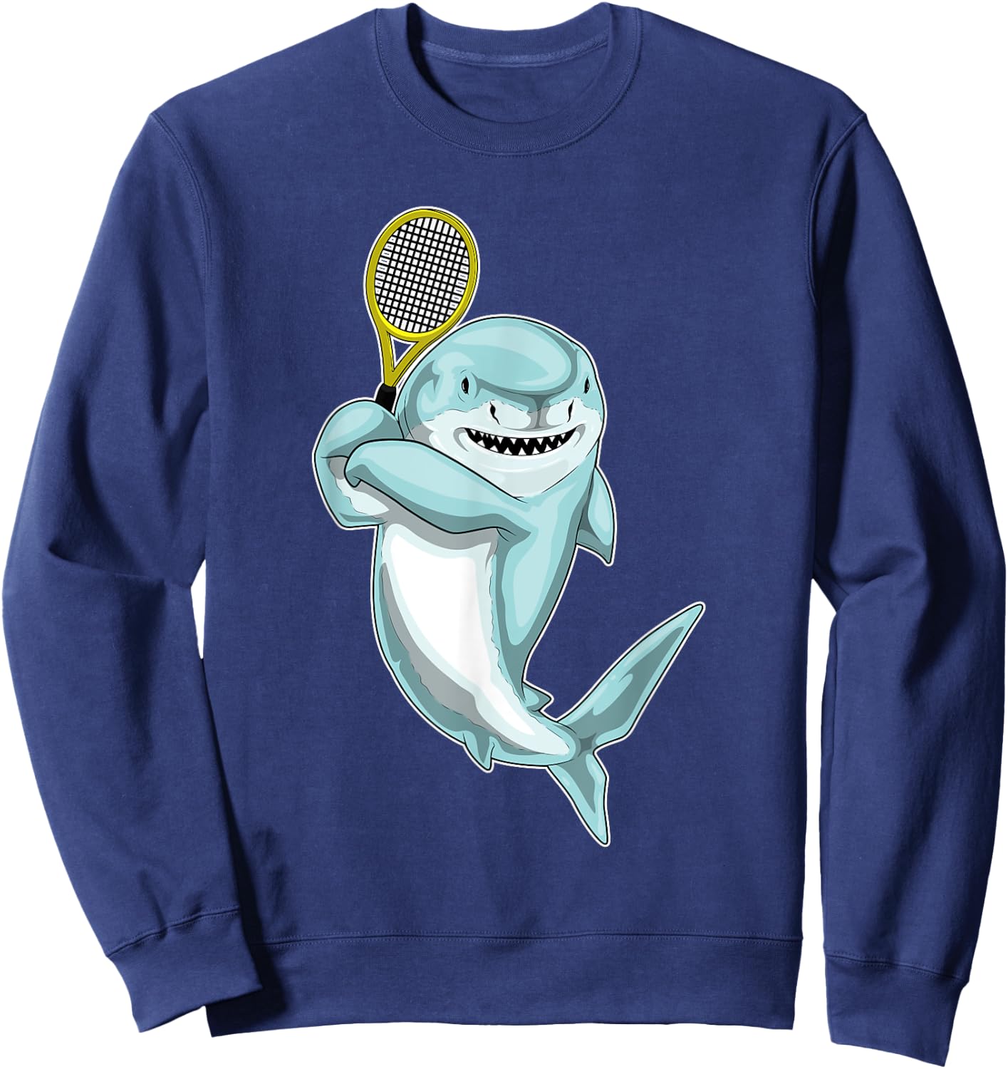 Shark Tennis Tennis racket Sports Sweatshirt - Sweatshirt | Navy