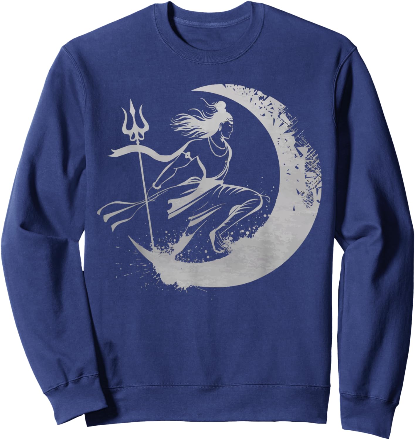 Maha Shivratri Hinduism Hindu Gods Lord Shiva Sweatshirt - Sweatshirt | Navy