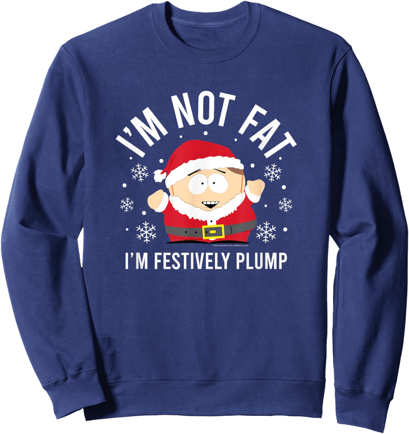 South Park - I'm Not Fat Sweatshirt - Sweatshirt | Navy