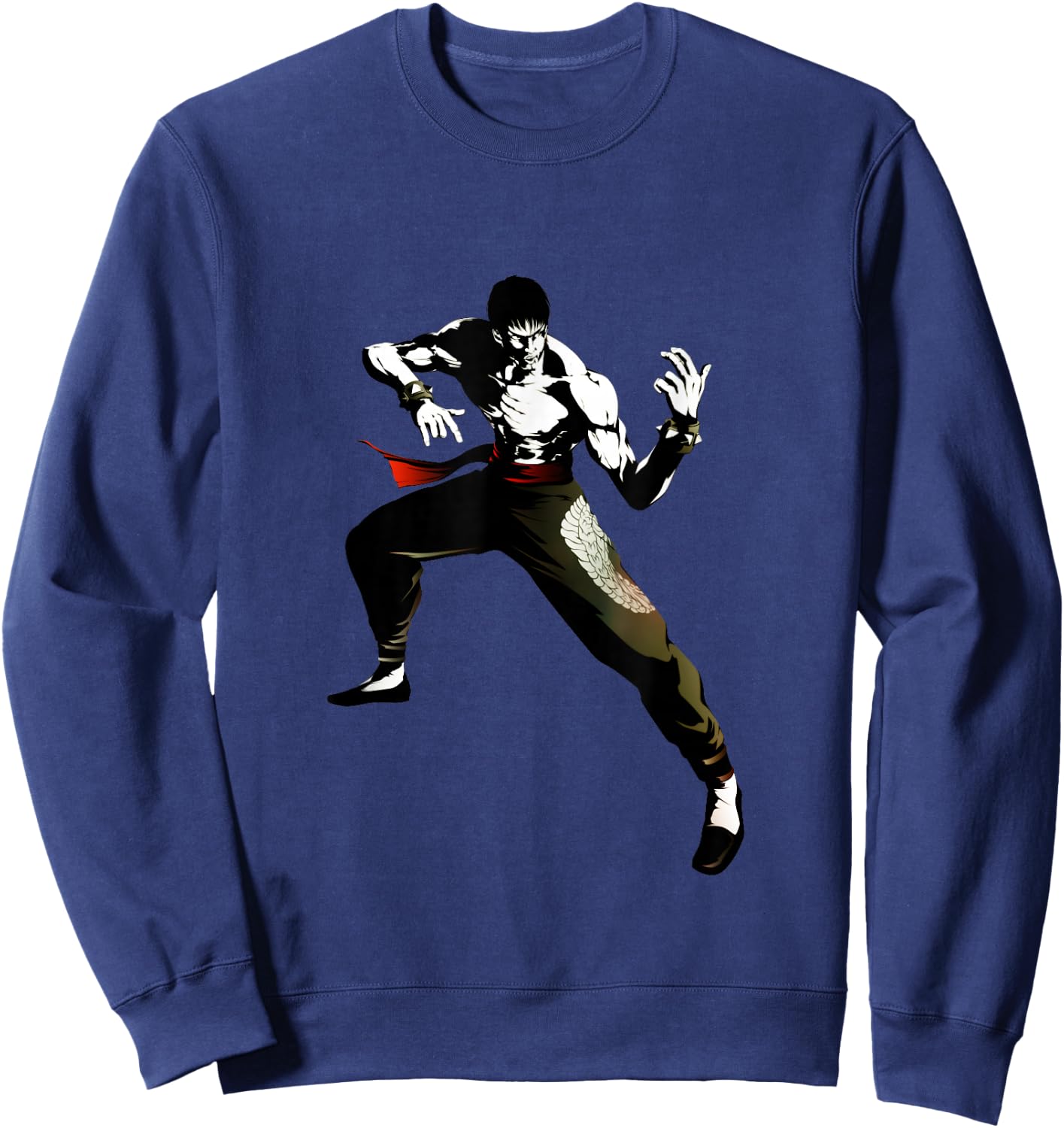Tekken7 Law 001 Sweatshirt - Sweatshirt | Navy
